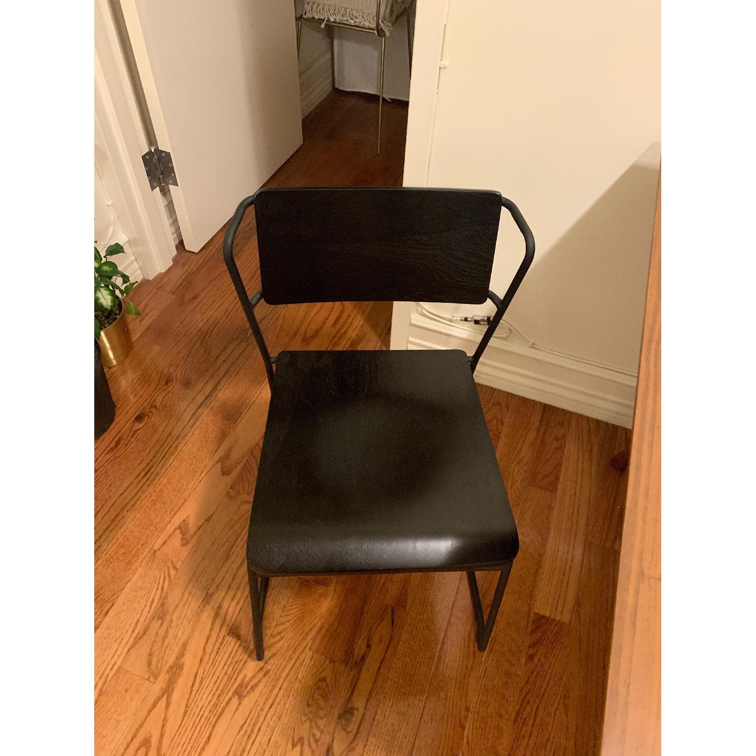 Target Project 62 Black Sled Dining Chairs - image-2