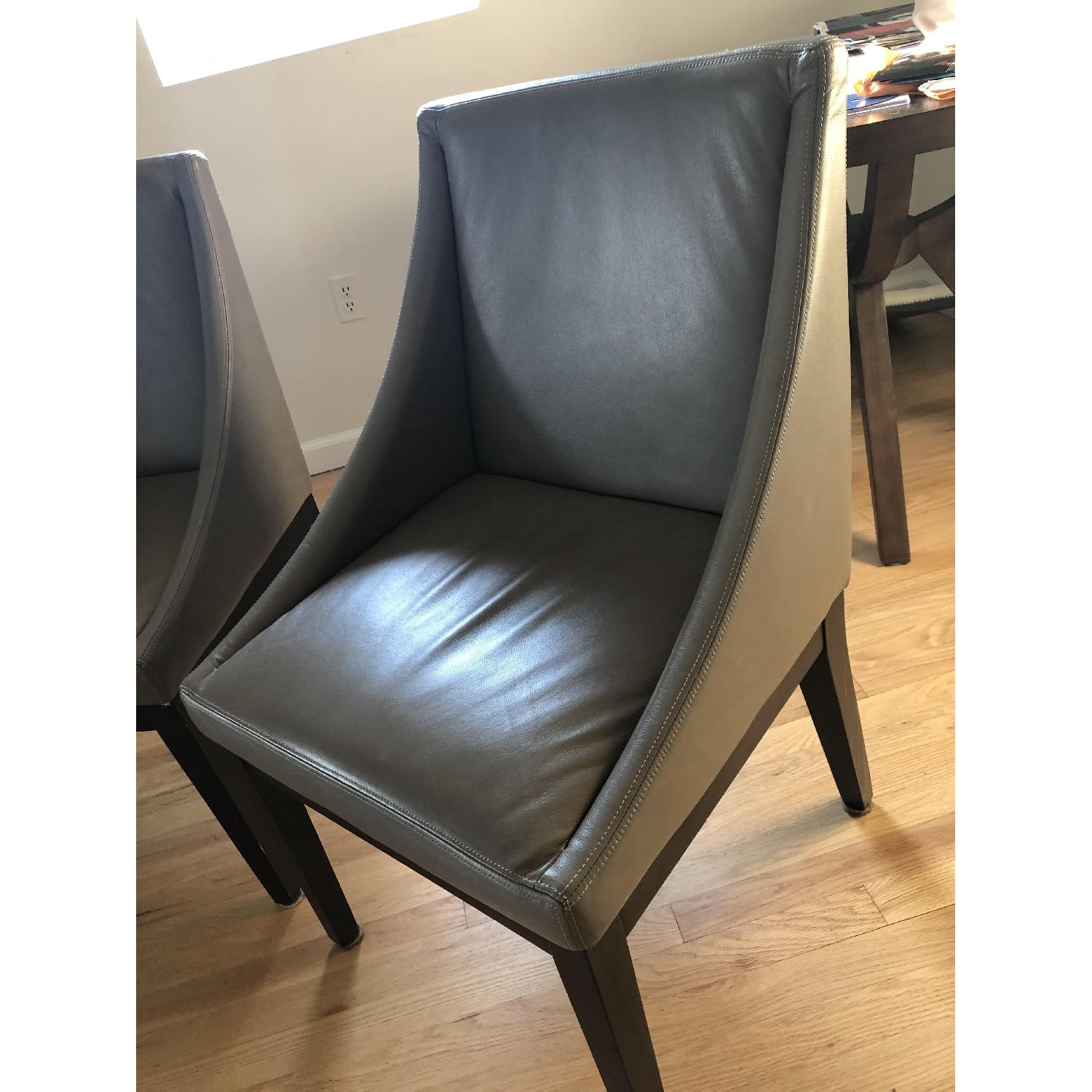 West Elm Round Dining Table w/ 4 Chairs AptDeco