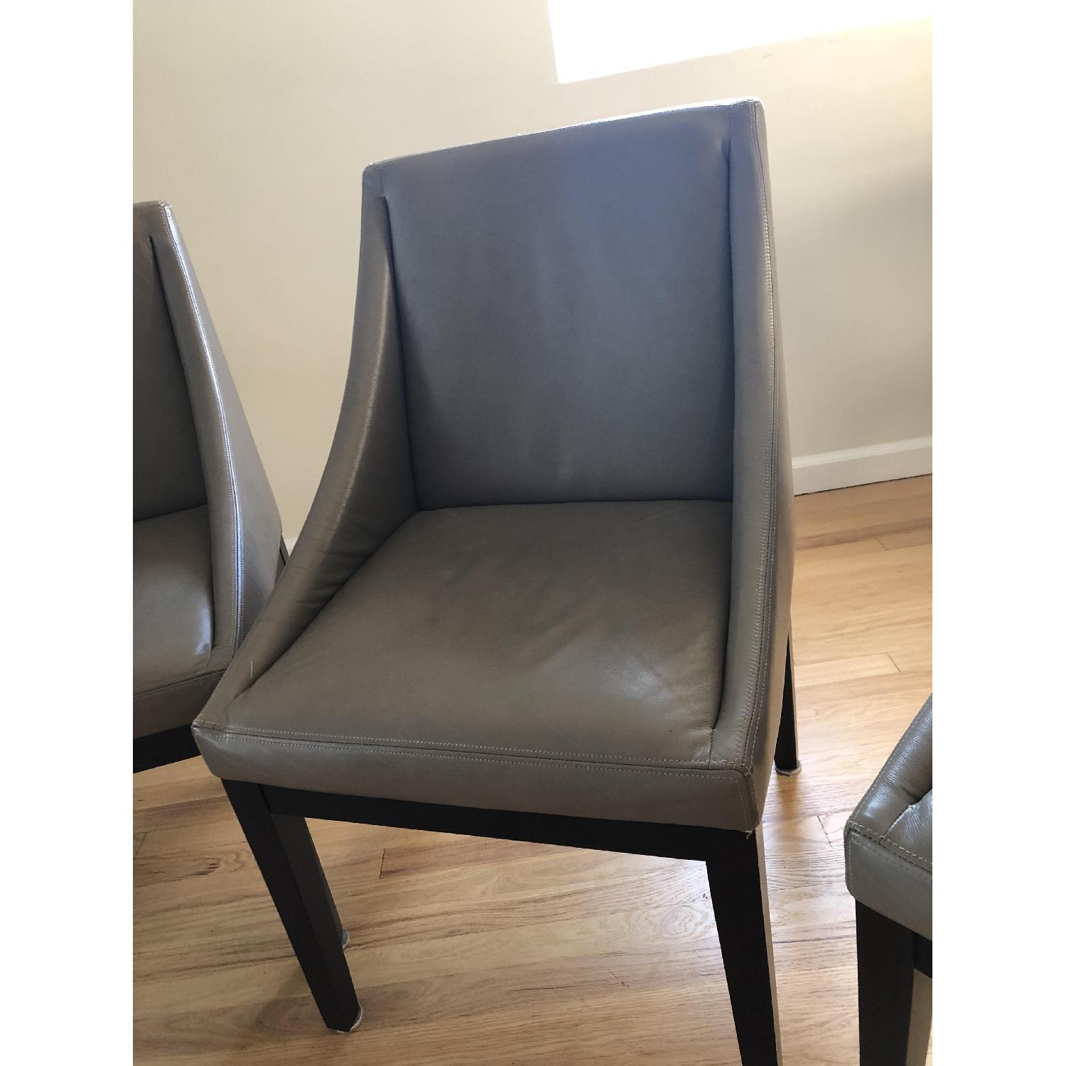 West Elm Round Dining Table w/ 4 Chairs - image-9