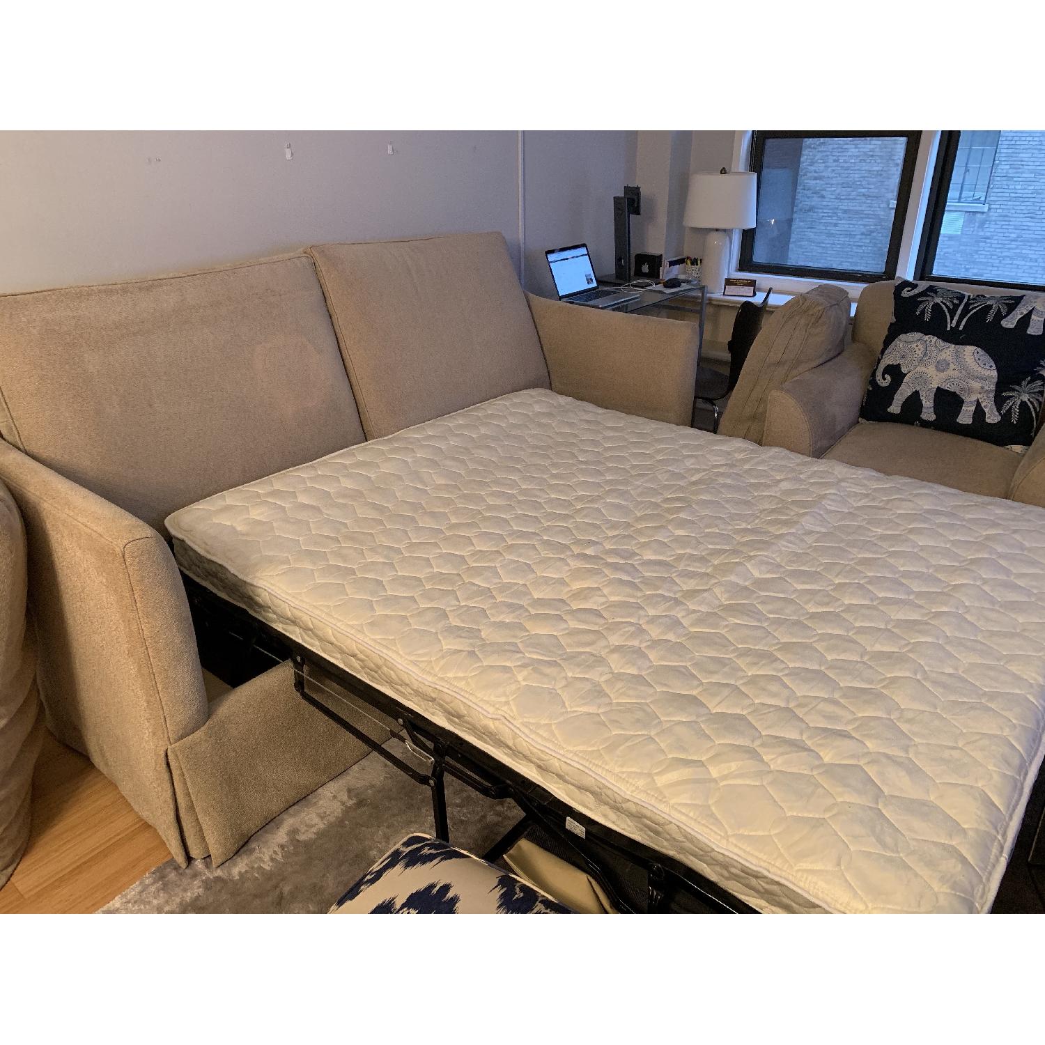 Slipcovered Sleeper Sofa - image-4