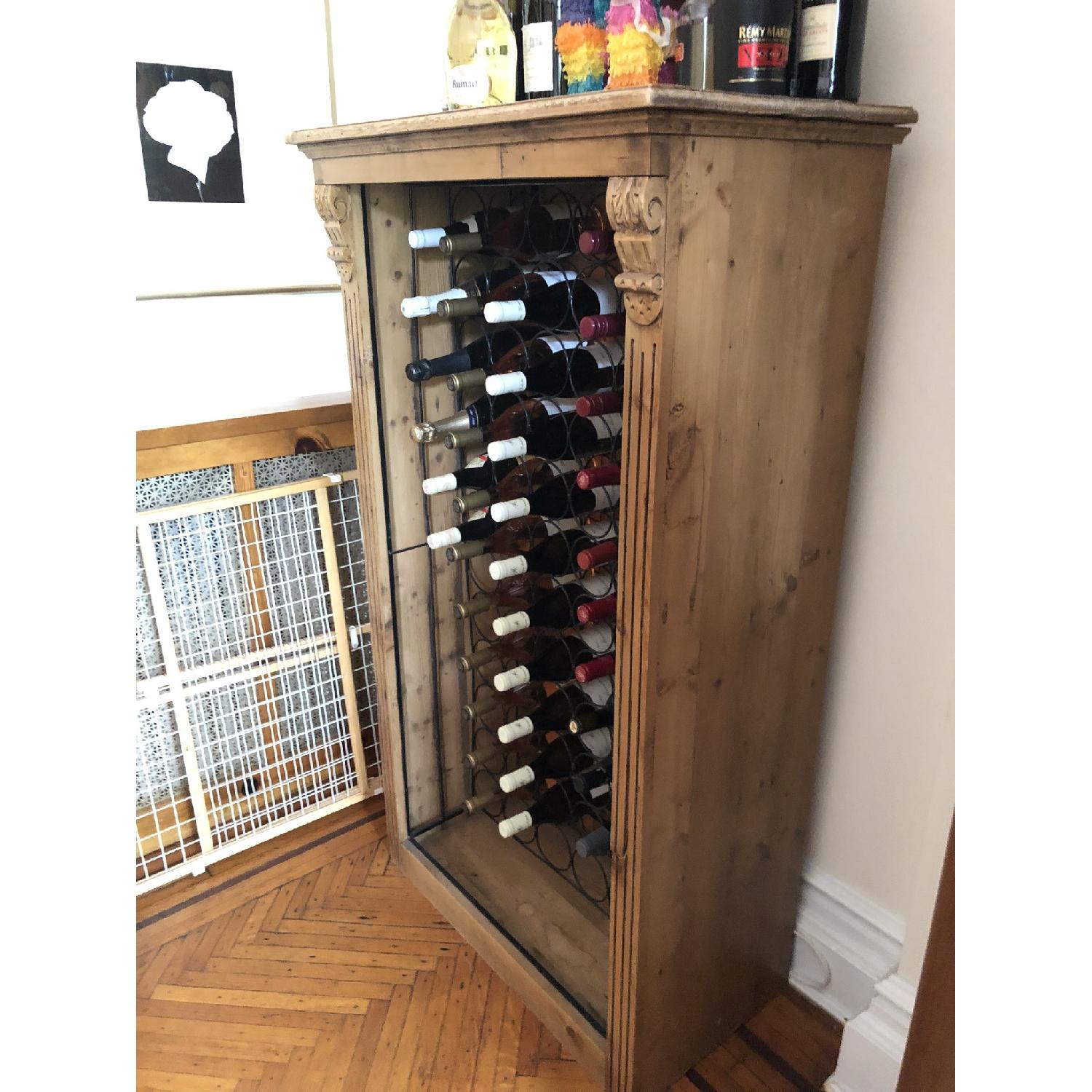 Antique Wine Cabinet - image-1