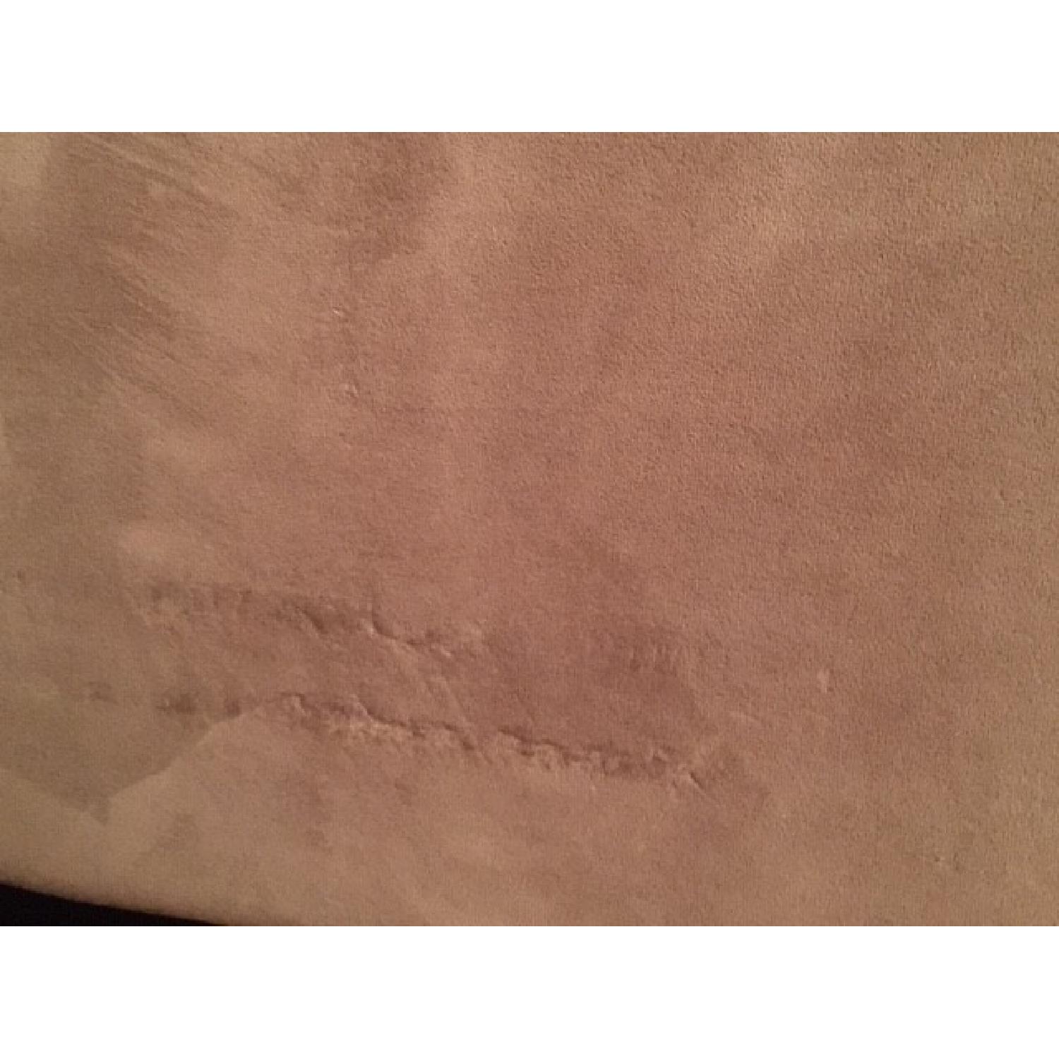 World Market Kendall Taupe Velvet Sofa - image-3