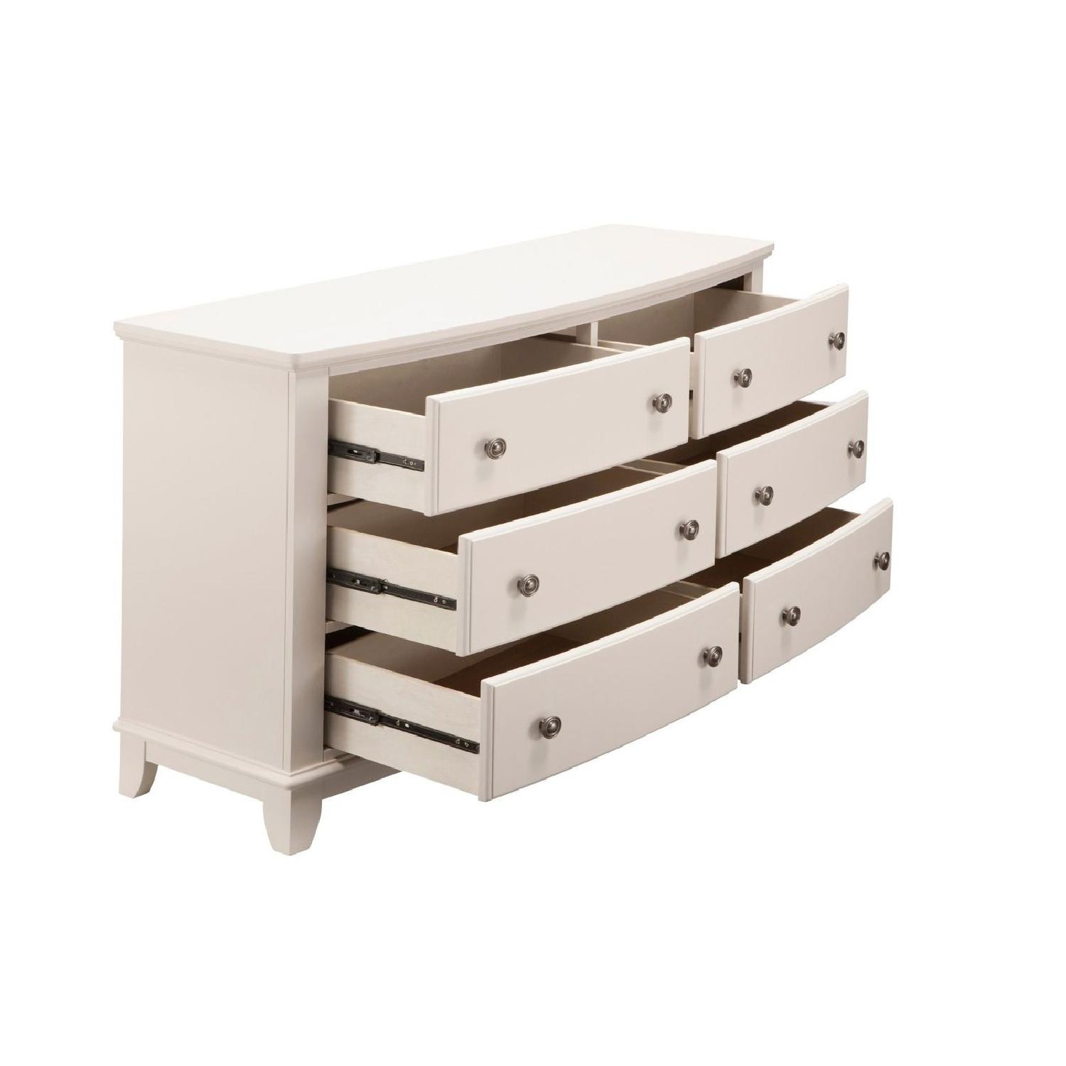Raymour & Flanigan Kylie White 6-Drawer Dresser - image-3