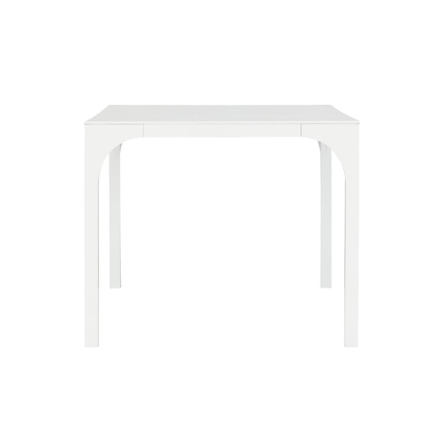 CB2 Aqua Virgo White Lacquer Table - image-2