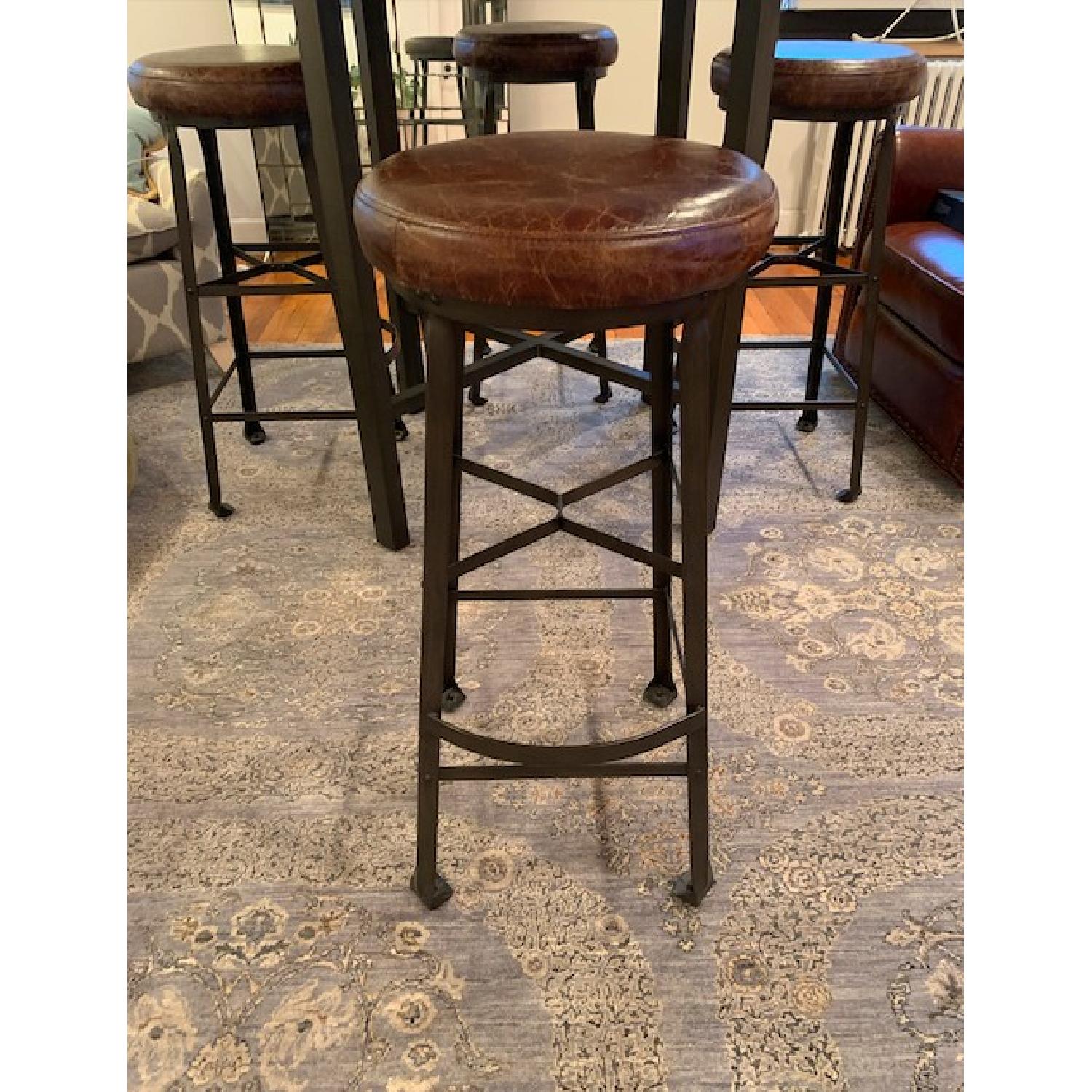 Pottery Barn Griffin Bar Table w/ 4 Stools - image-4