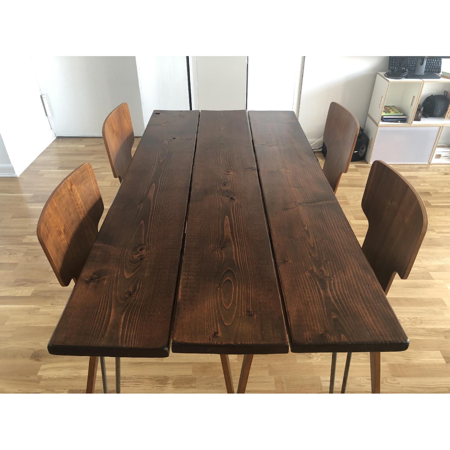 Custom Wood Dining Table - image-1