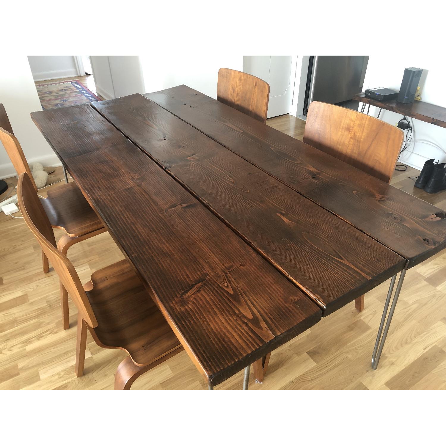 Custom Wood Dining Table - image-2