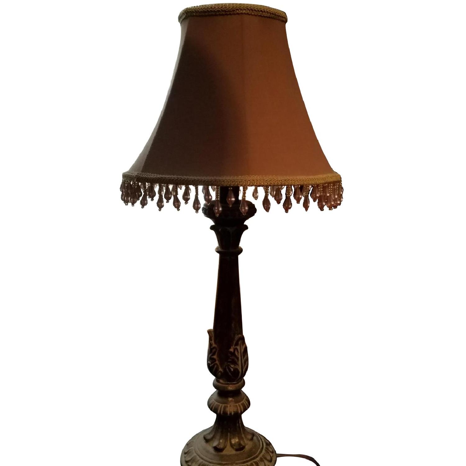 Kenroy Home Floor Lamp + 2 Table Lamps - image-5