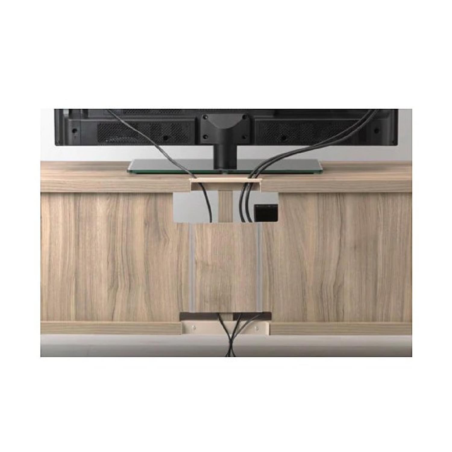 Ikea Besta Light Brown TV Stand AptDeco