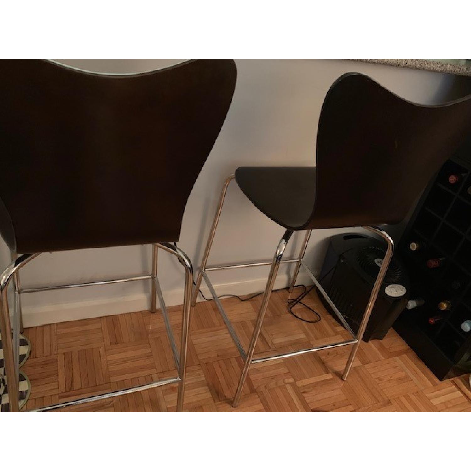 West Elm Scoop Back Bar Stools - image-2