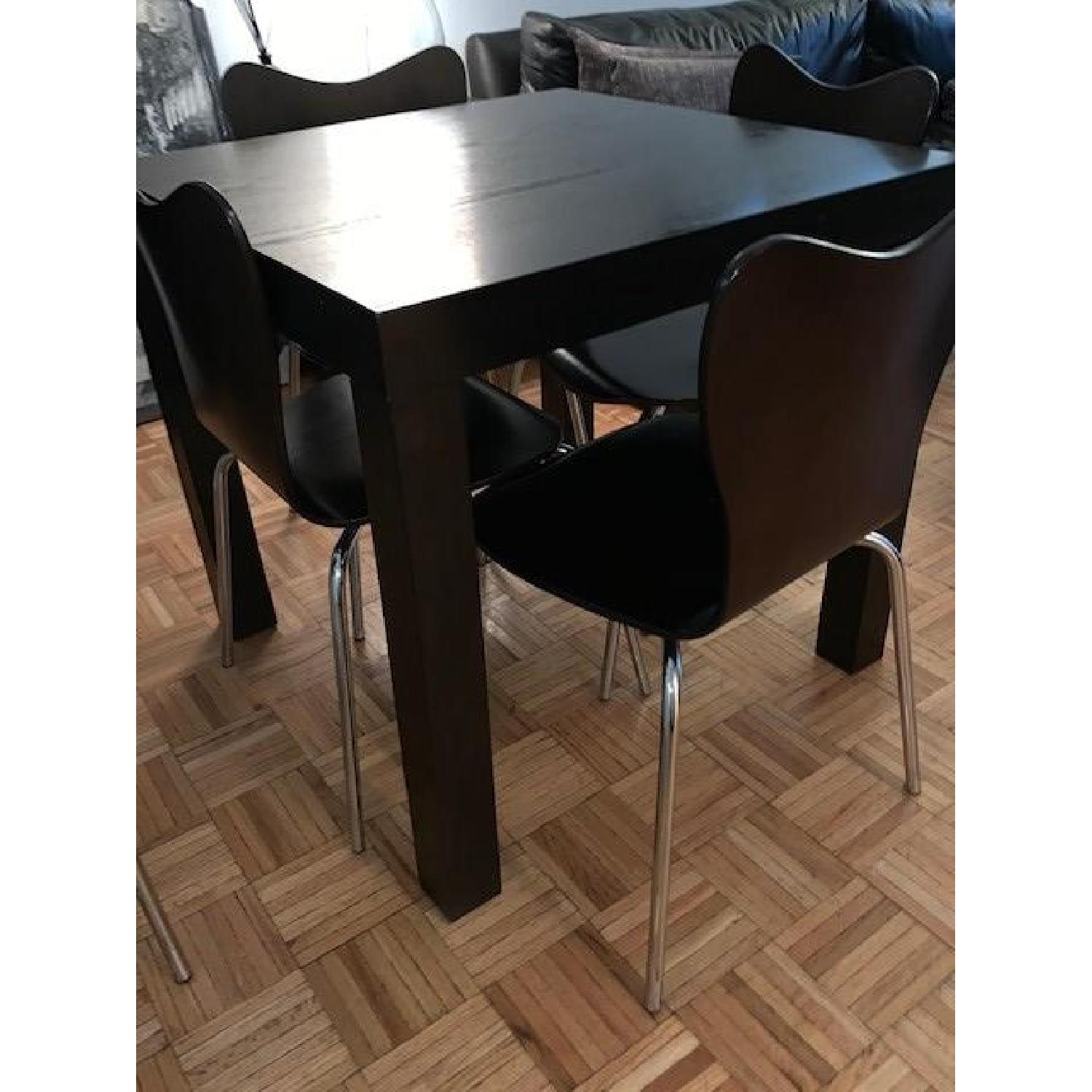 West Elm Parsons Square Dining Table in Chocolate - image-2