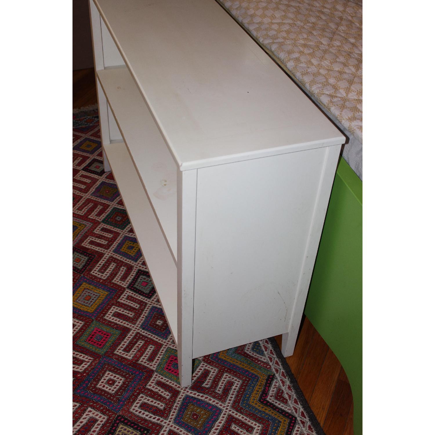 Pottery Barn Teen 2Shelf Simply White Bookcase AptDeco