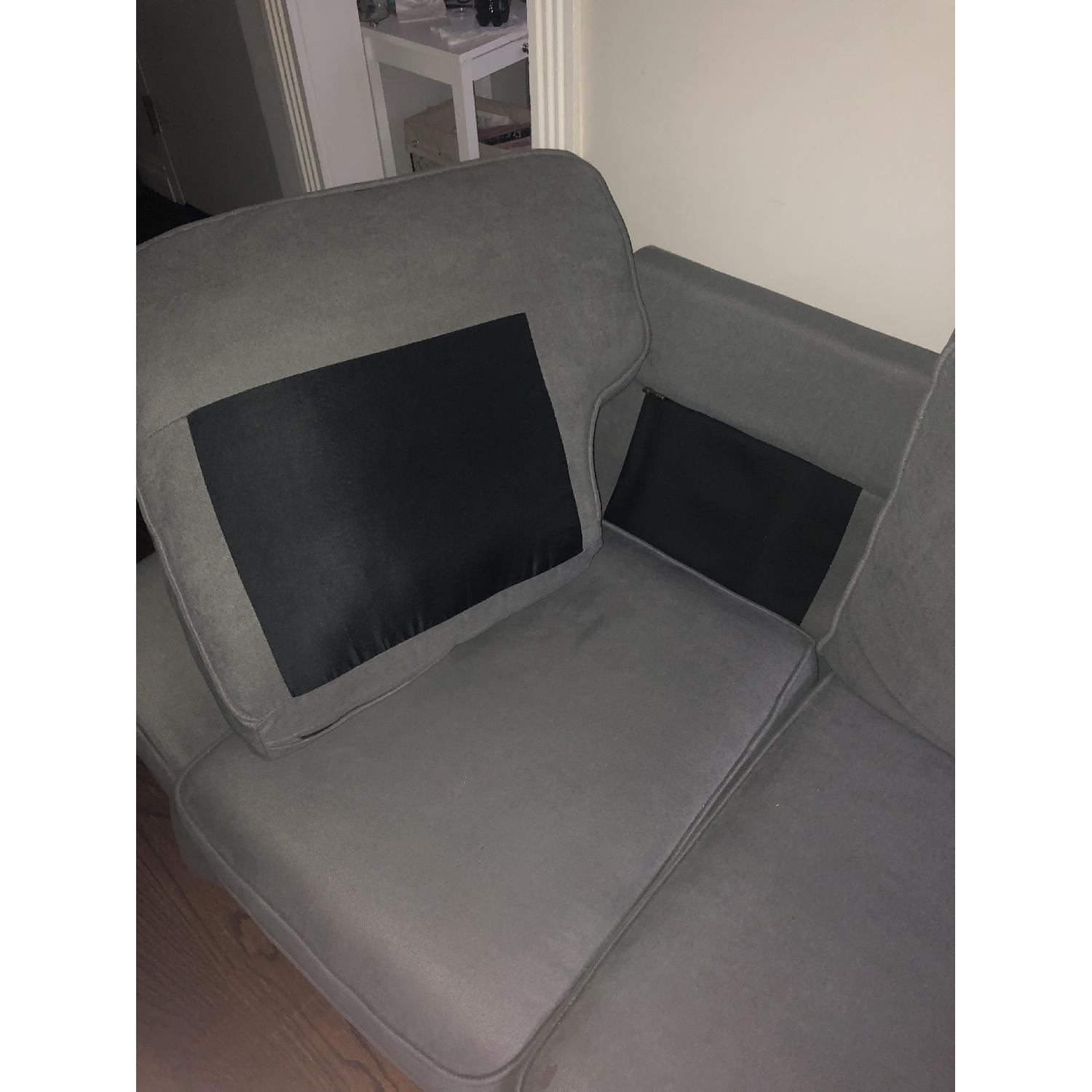 Bob's Katie Sofa in Charcoal - image-7