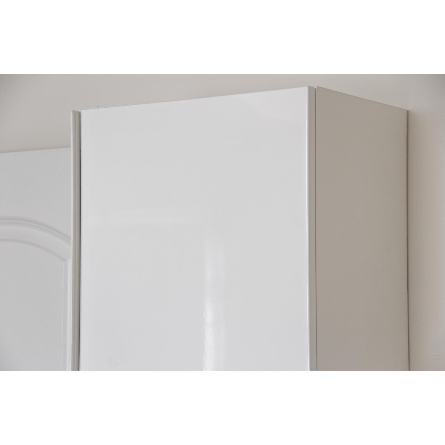 Ikea Godmorgon High Gloss White Cabinet w/ Legs - image-1