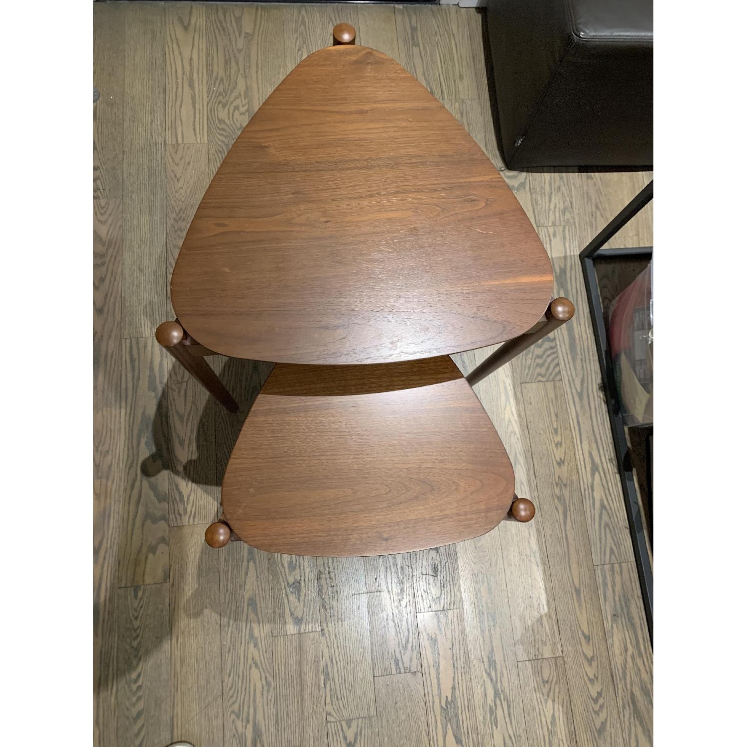 West Elm Retro Tripod Nesting Tables AptDeco