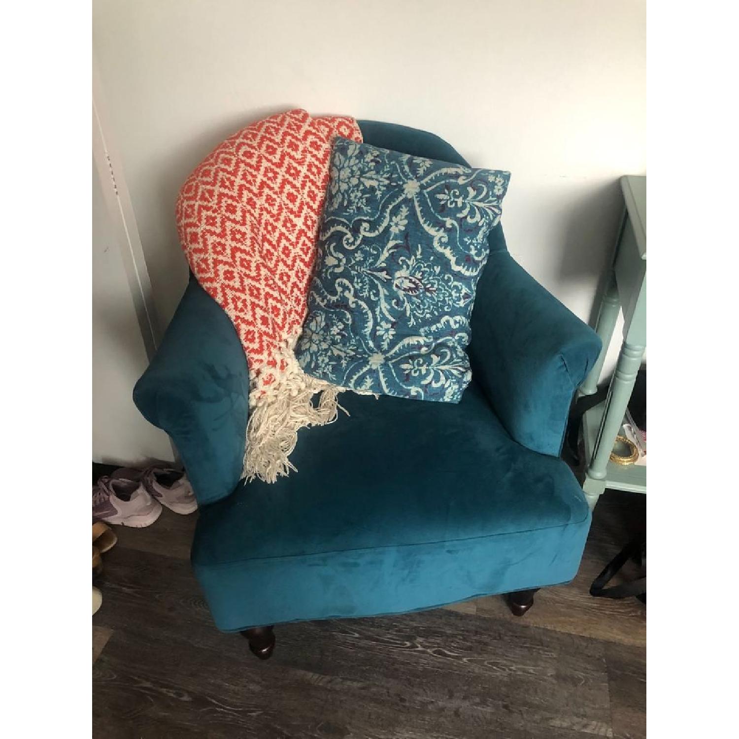 World Market Peacock Accent Chair - image-1