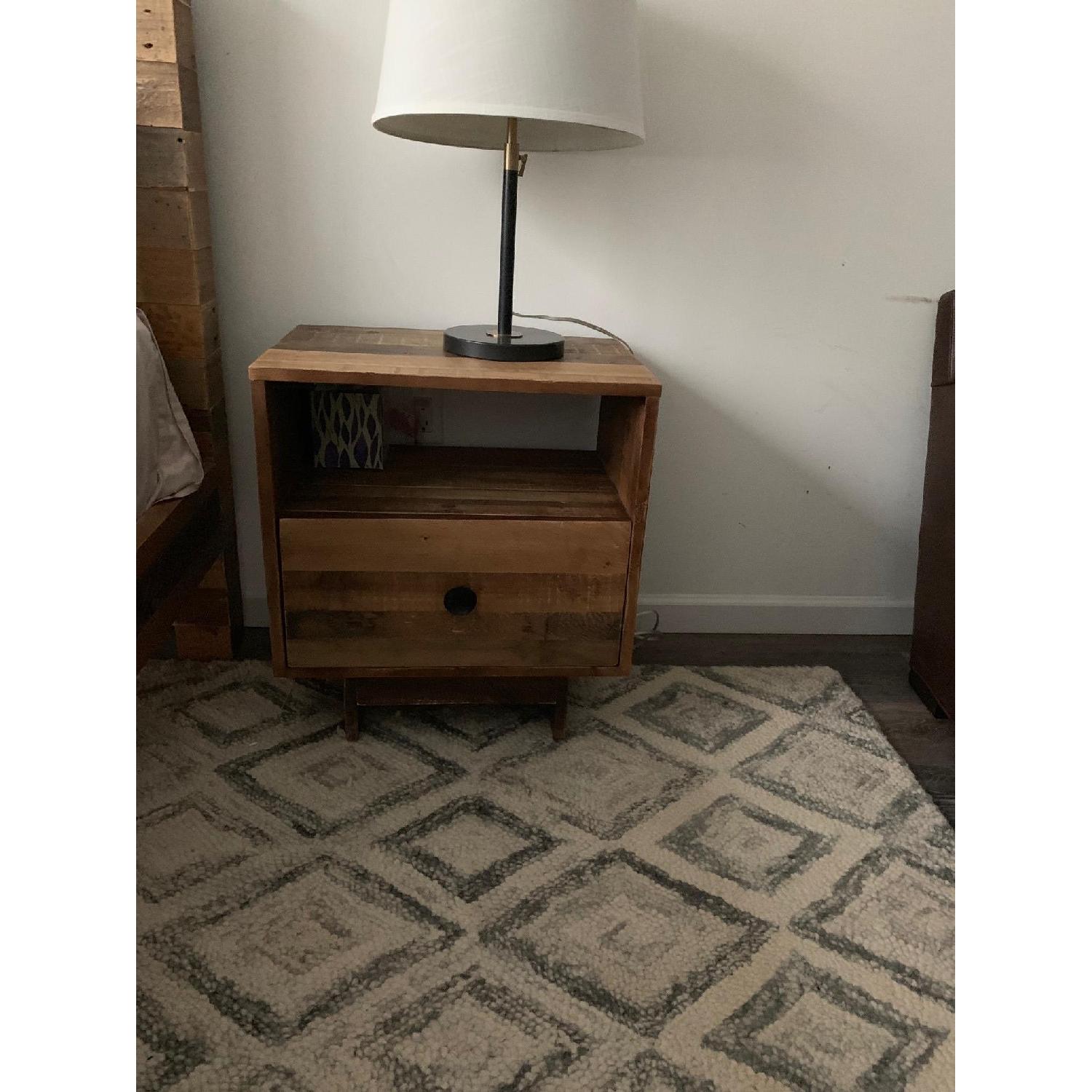 West Elm Emmerson Reclaimed Wood Nightstand - image-1