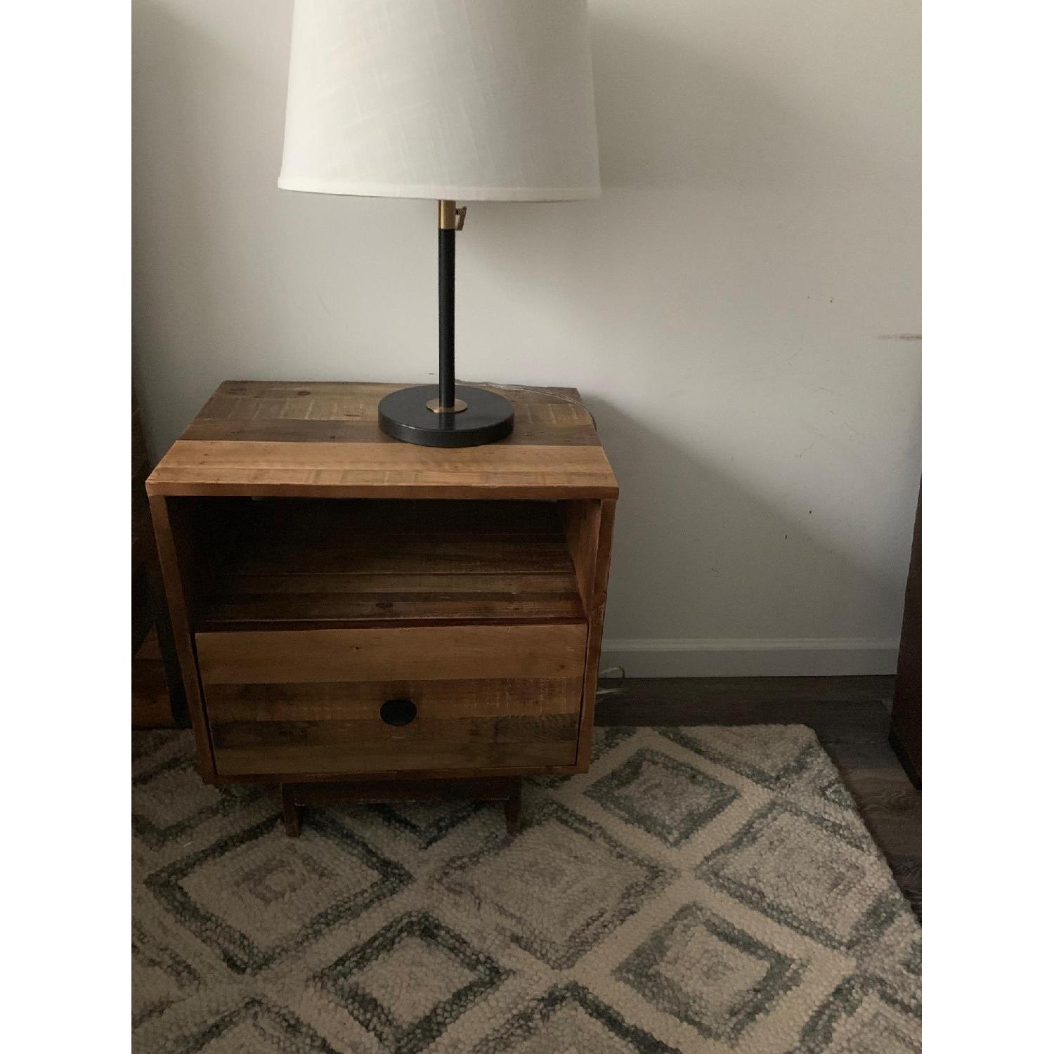 West Elm Emmerson Reclaimed Wood Nightstand - image-2