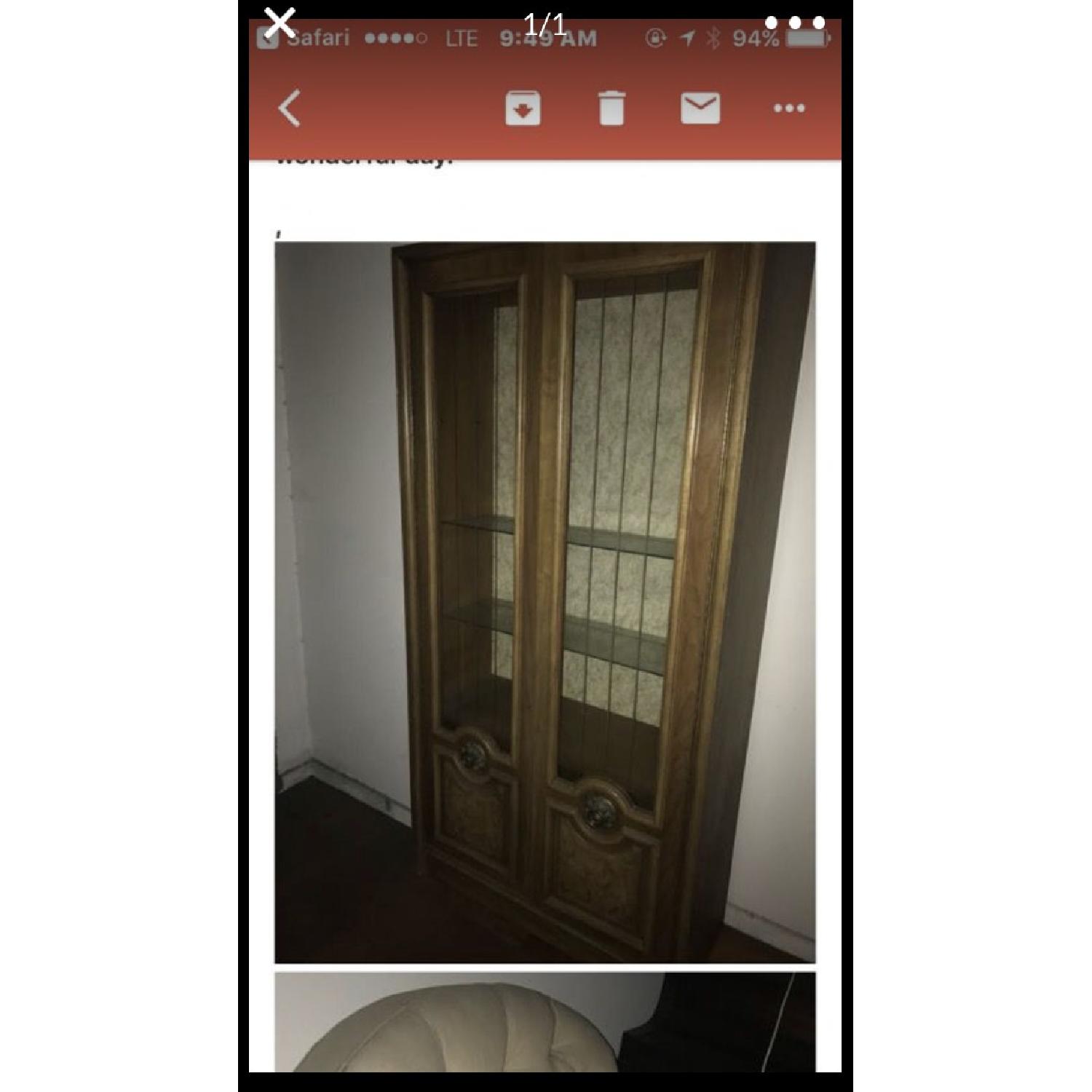 Antique Cherry Armoire - image-3