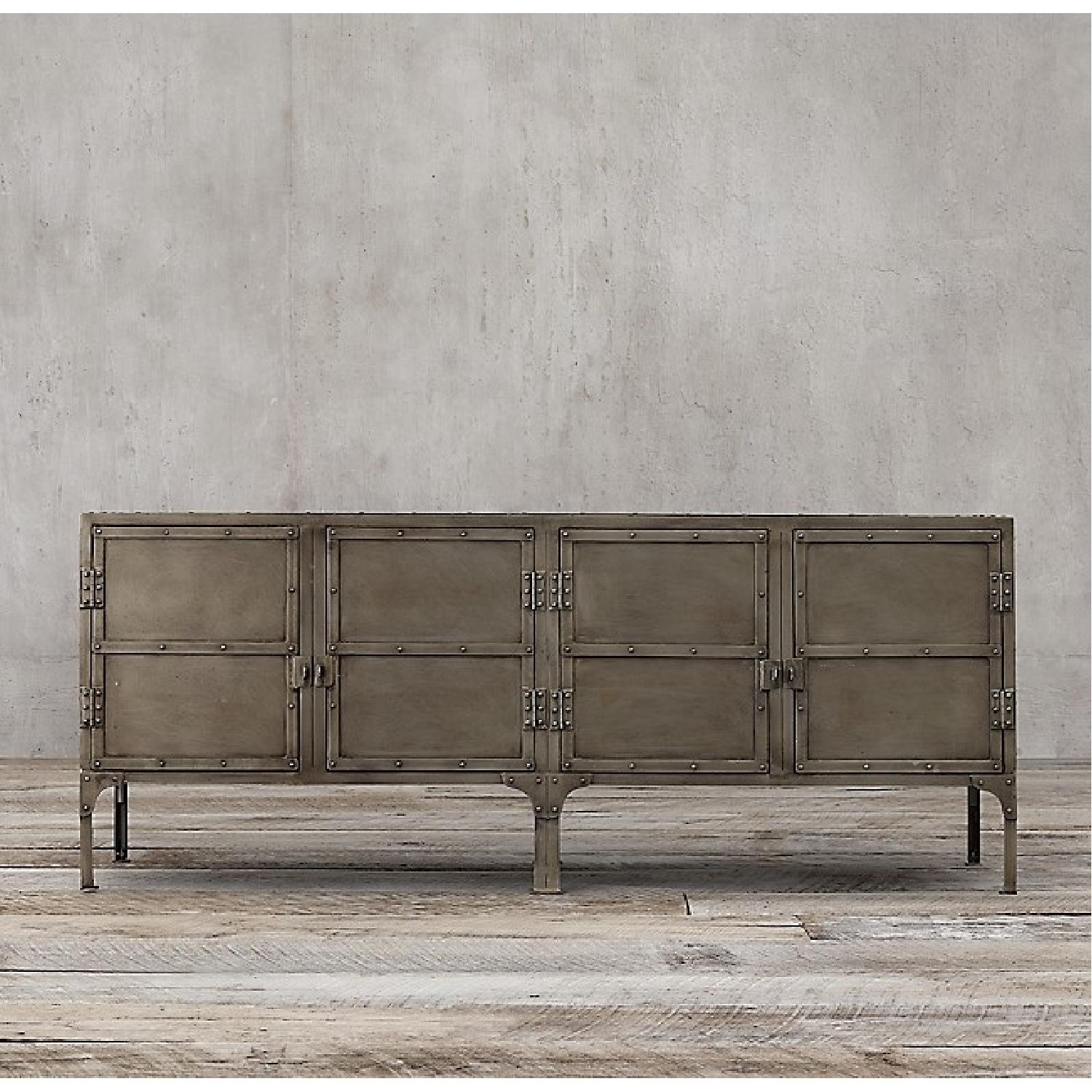 Restoration Hardware Industrial Tool Chest Sideboard - image-1