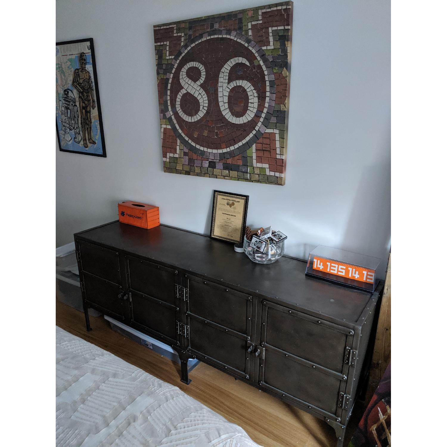 Restoration Hardware Industrial Tool Chest Sideboard - image-3