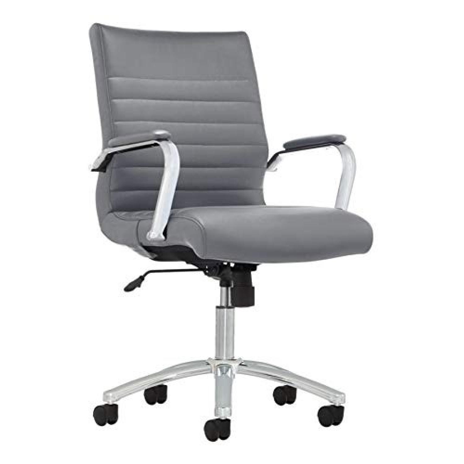 Realspace Bonded Leather Office Chair - image-0