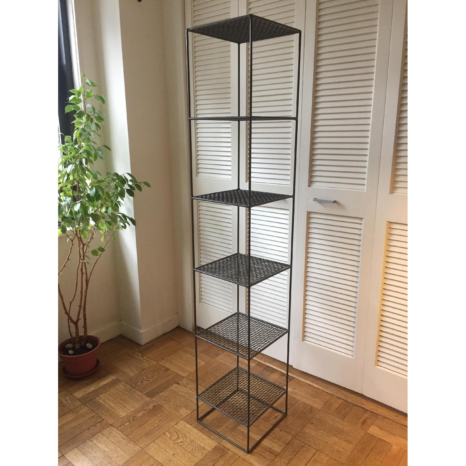 CB2 Grid Tower Multi Purpose Shelves - image-1