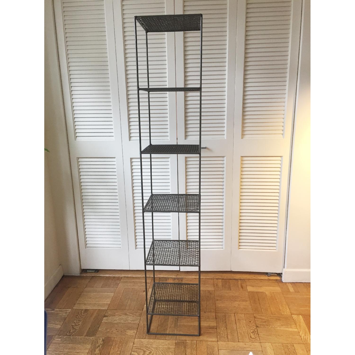 CB2 Grid Tower Multi Purpose Shelves AptDeco