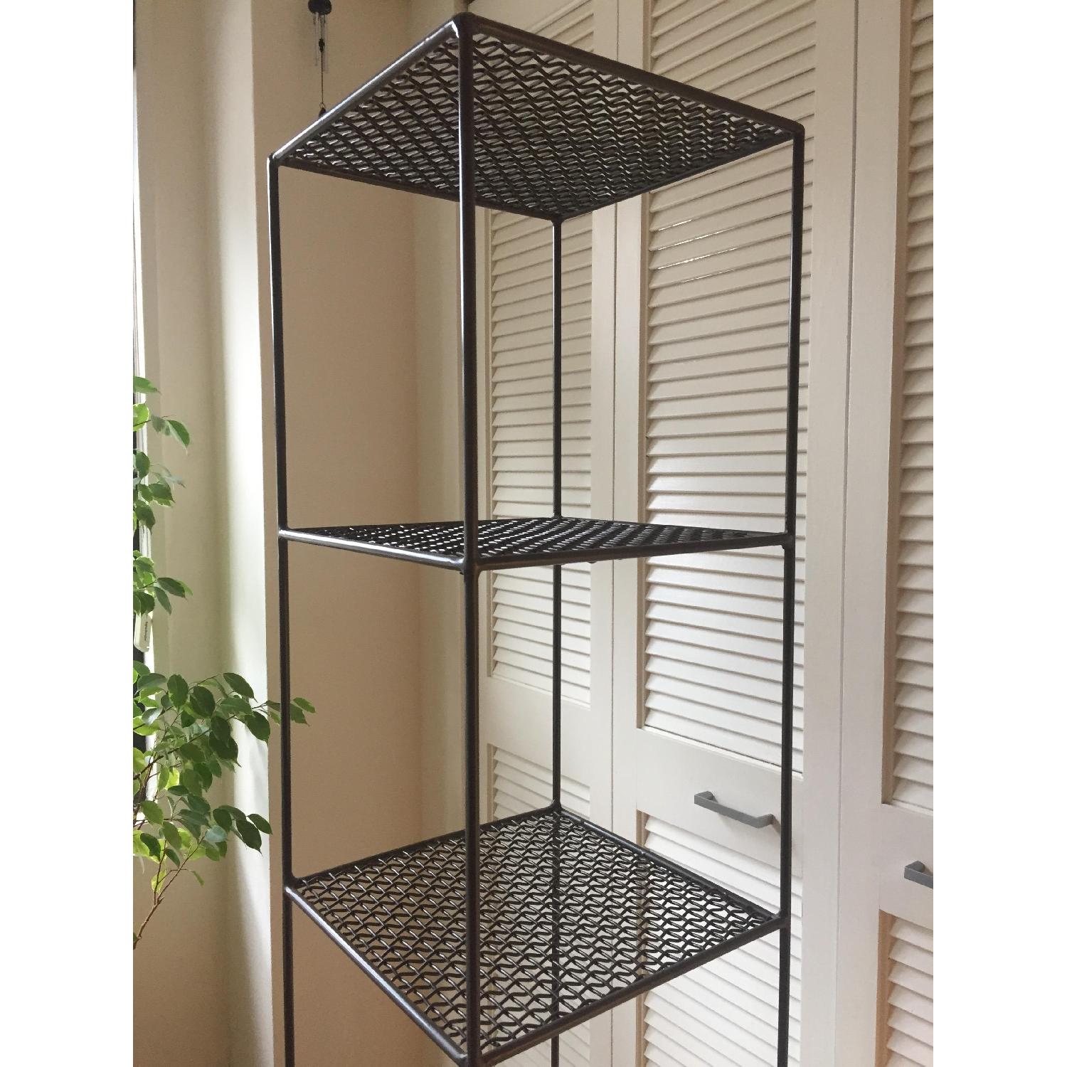 CB2 Grid Tower Multi Purpose Shelves - image-4