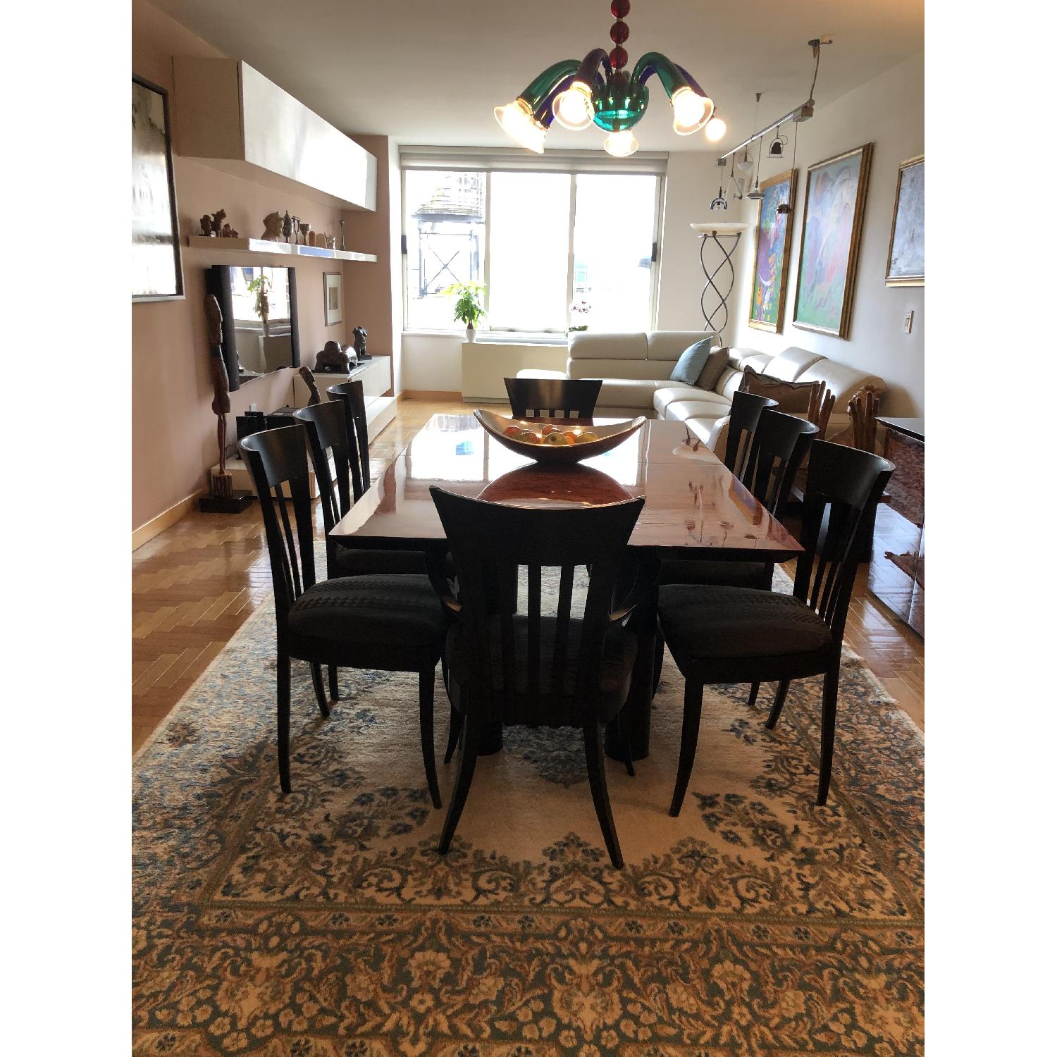 Miniforms Italian Dining Table w/ 8 Chairs - image-1