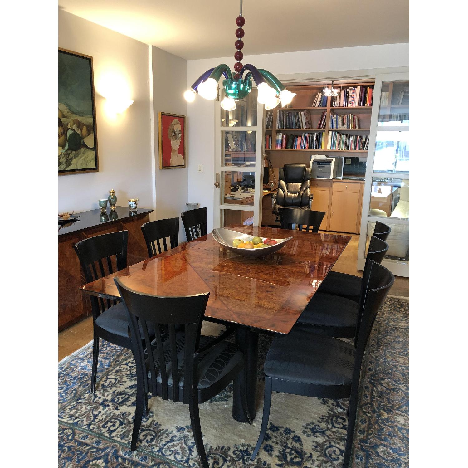 Miniforms Italian Dining Table w/ 8 Chairs - image-3