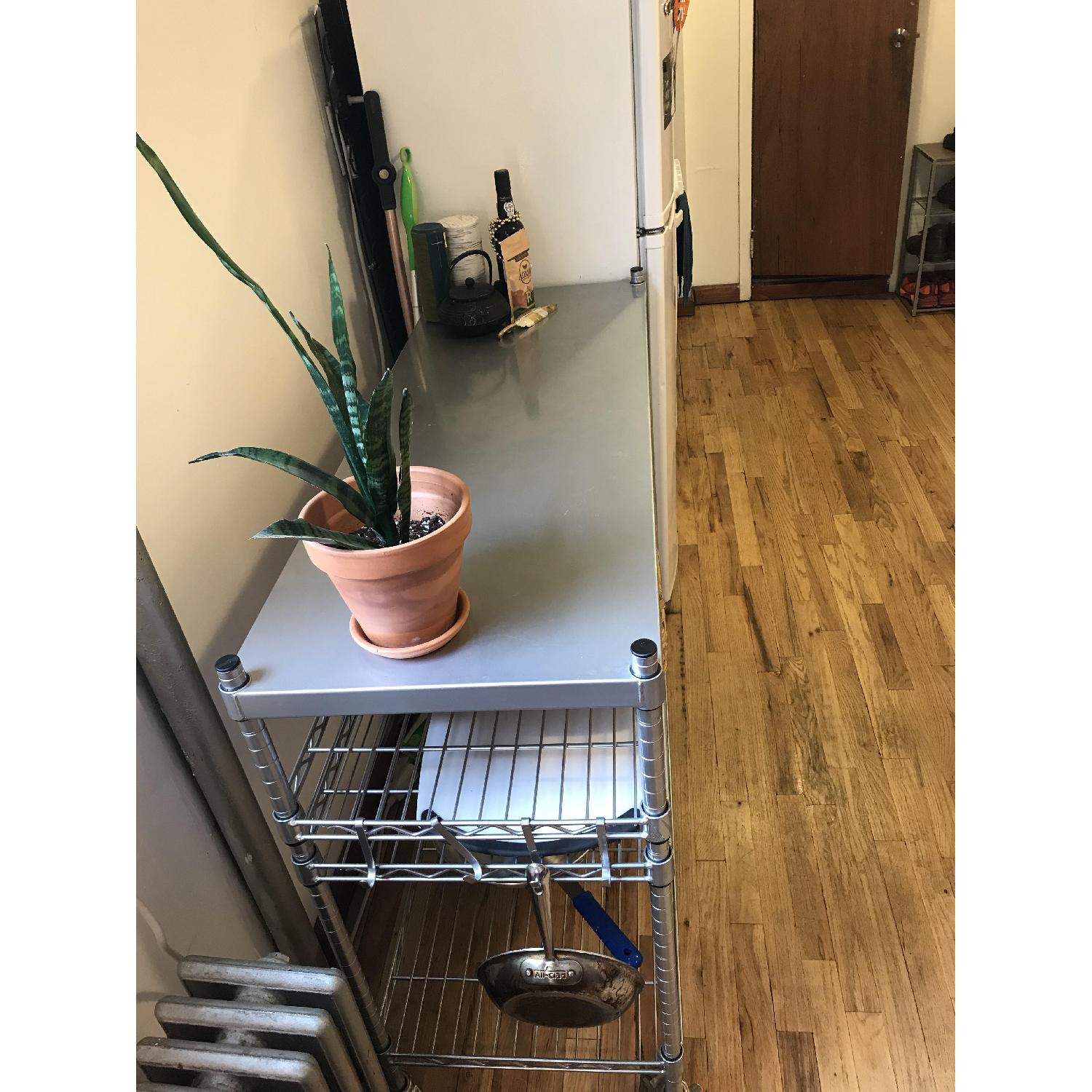 InterMetro Chrome Shelving Unit - image-3