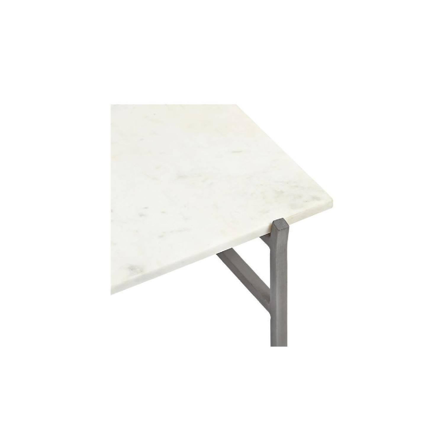 CB2 Slab Marble Coffee Table AptDeco