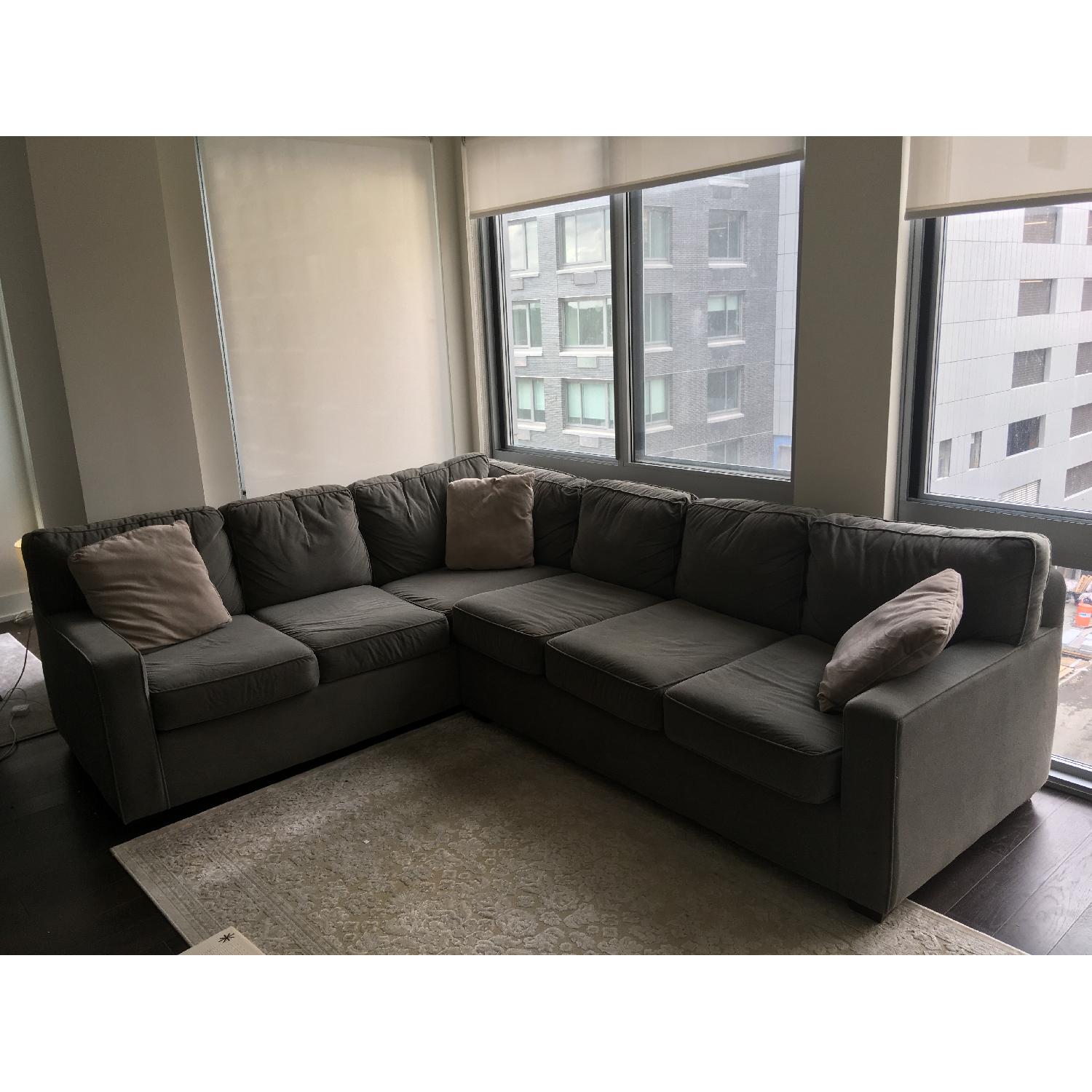 Jennifer Convertibles L-Shaped Sleeper Sectional Sofa - image-4