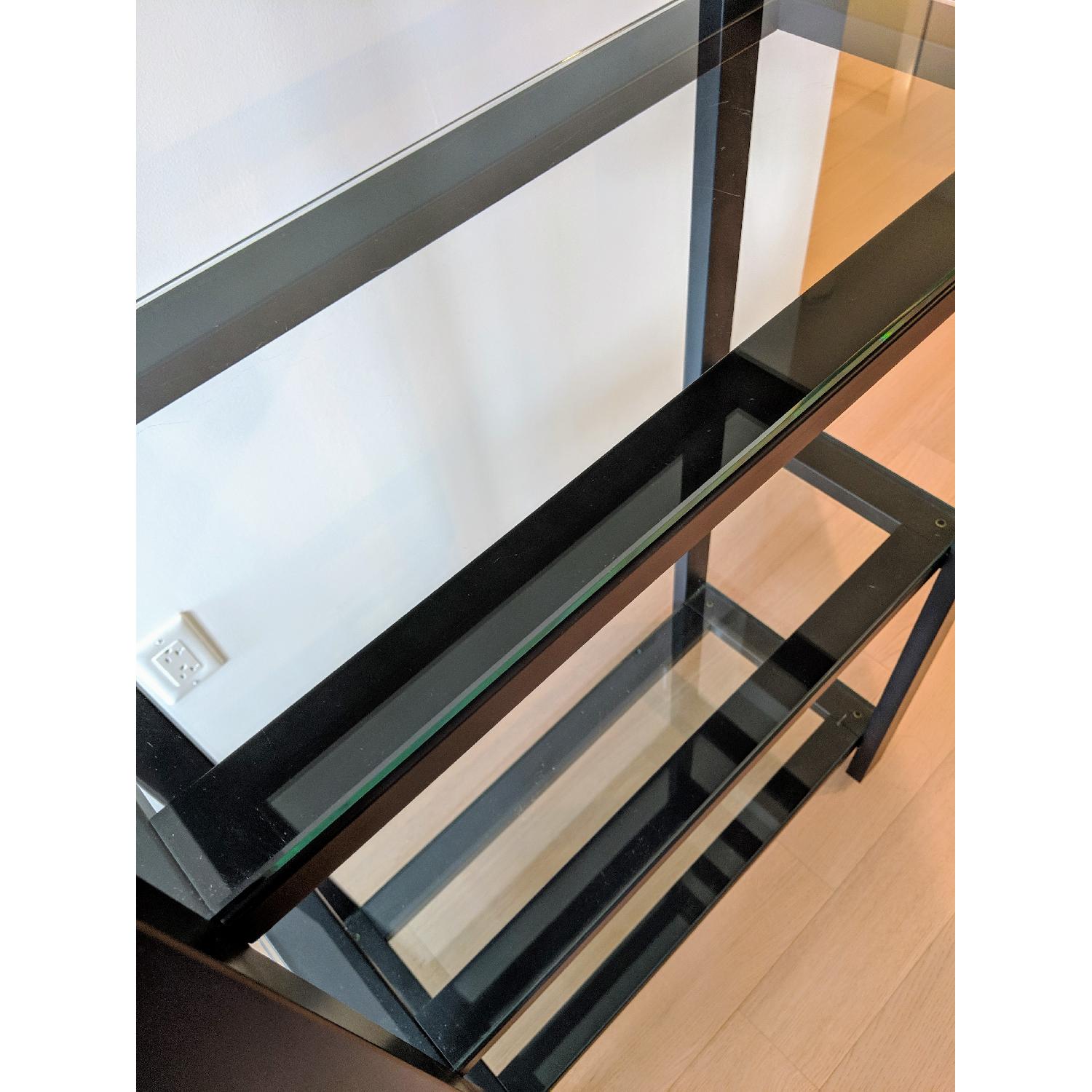 Crate & Barrel Pilsen Graphite Bookcase - image-3
