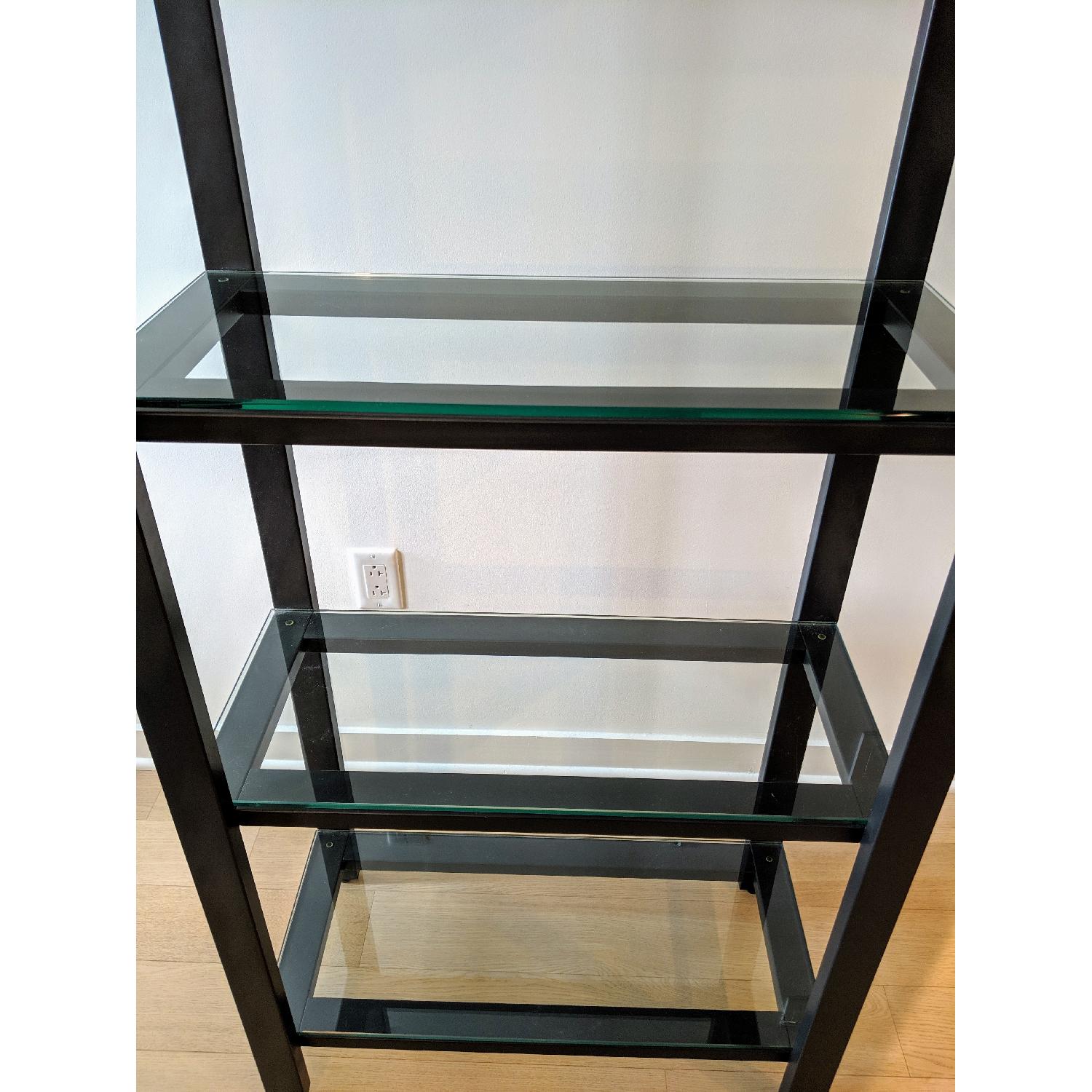 Crate & Barrel Pilsen Graphite Bookcase - image-4