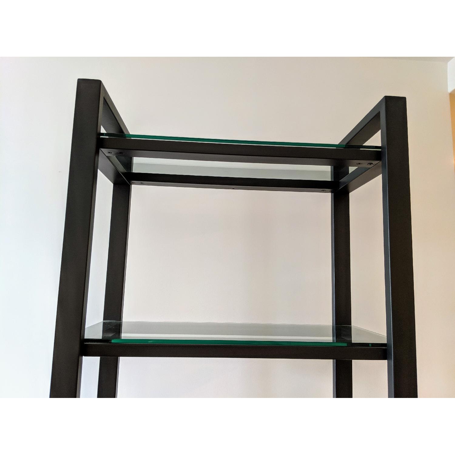 Crate & Barrel Pilsen Graphite Bookcase - image-5