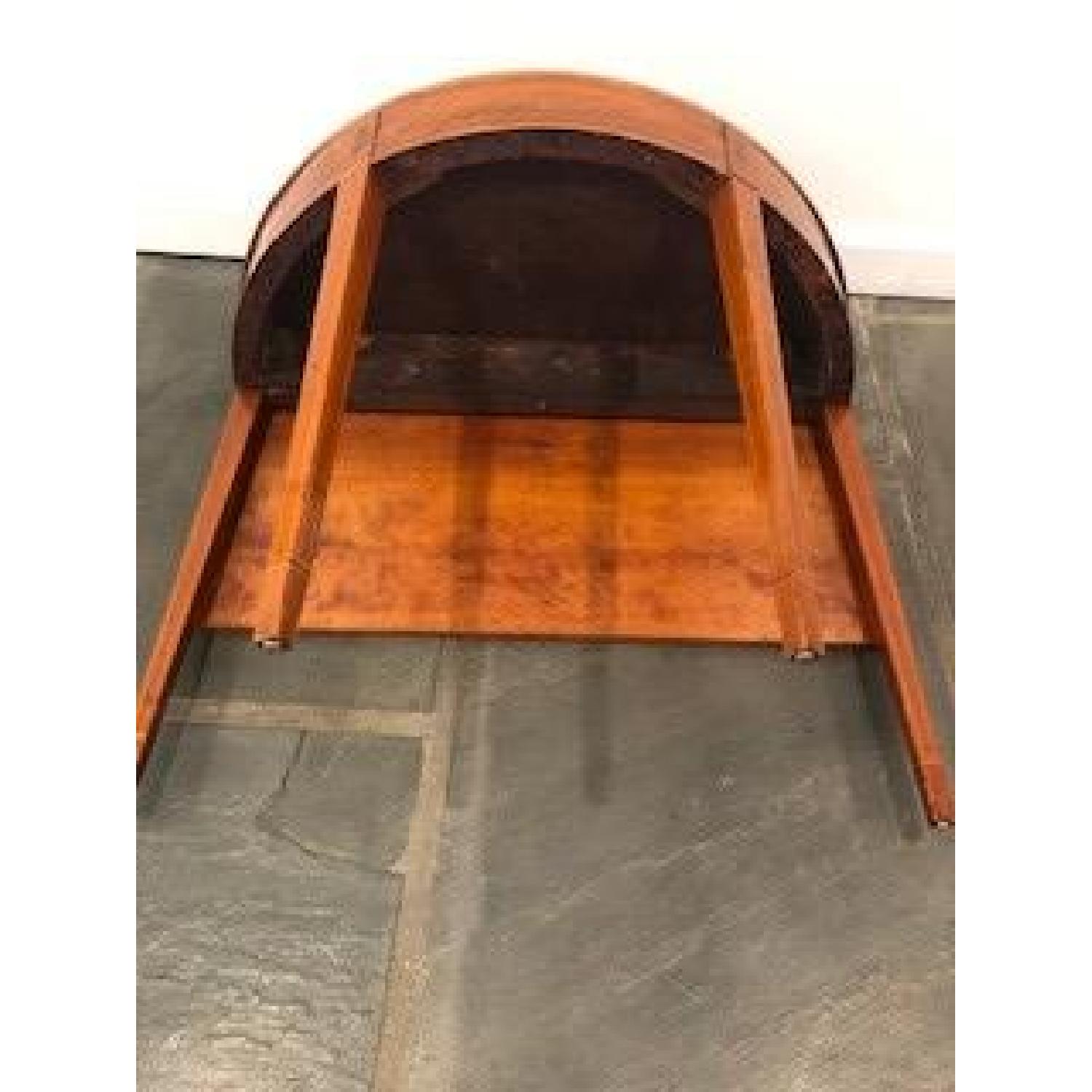 Antique Half Moon Console Table - image-8