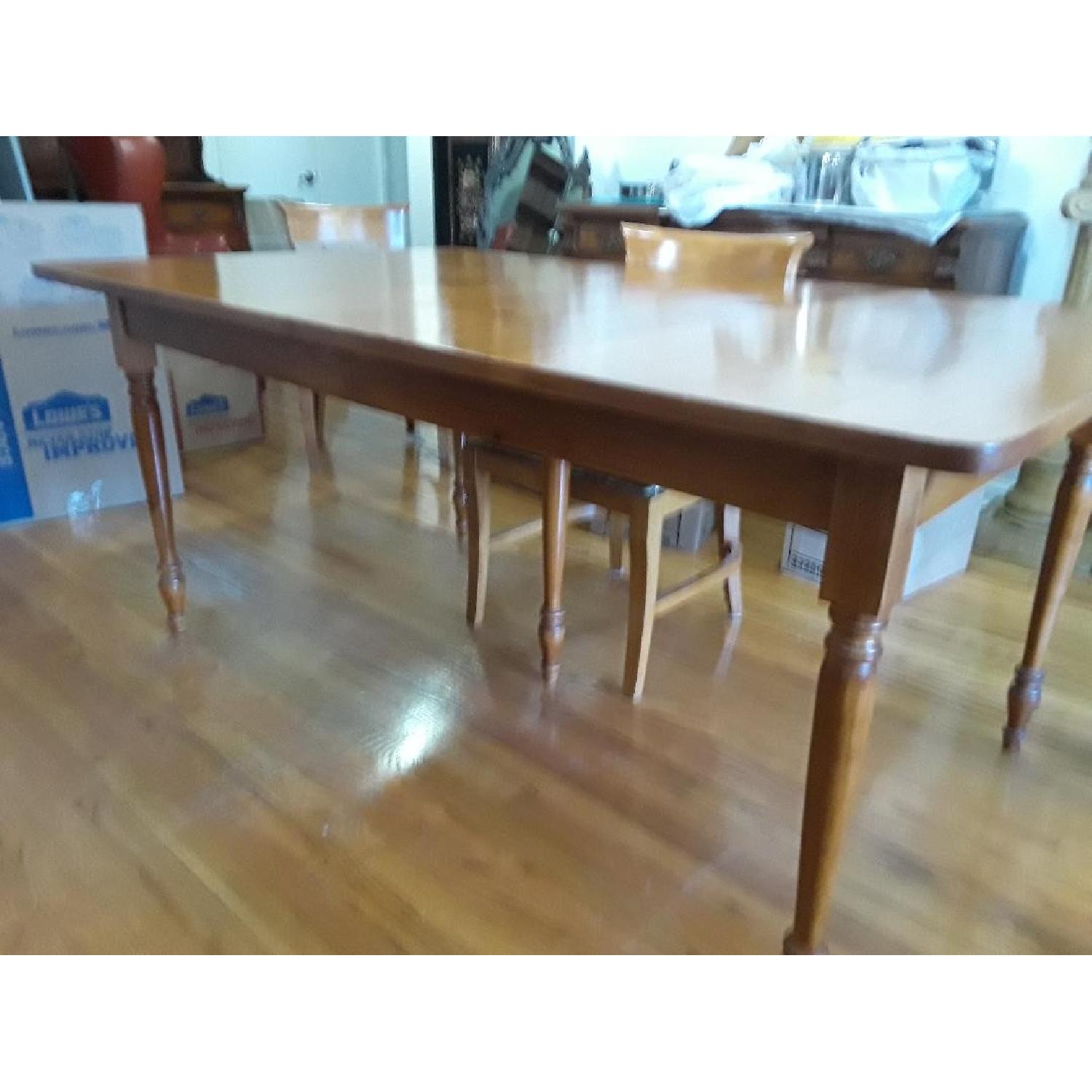 Solid Pine Custom Pennsylvania Dutch Dining Table - image-1