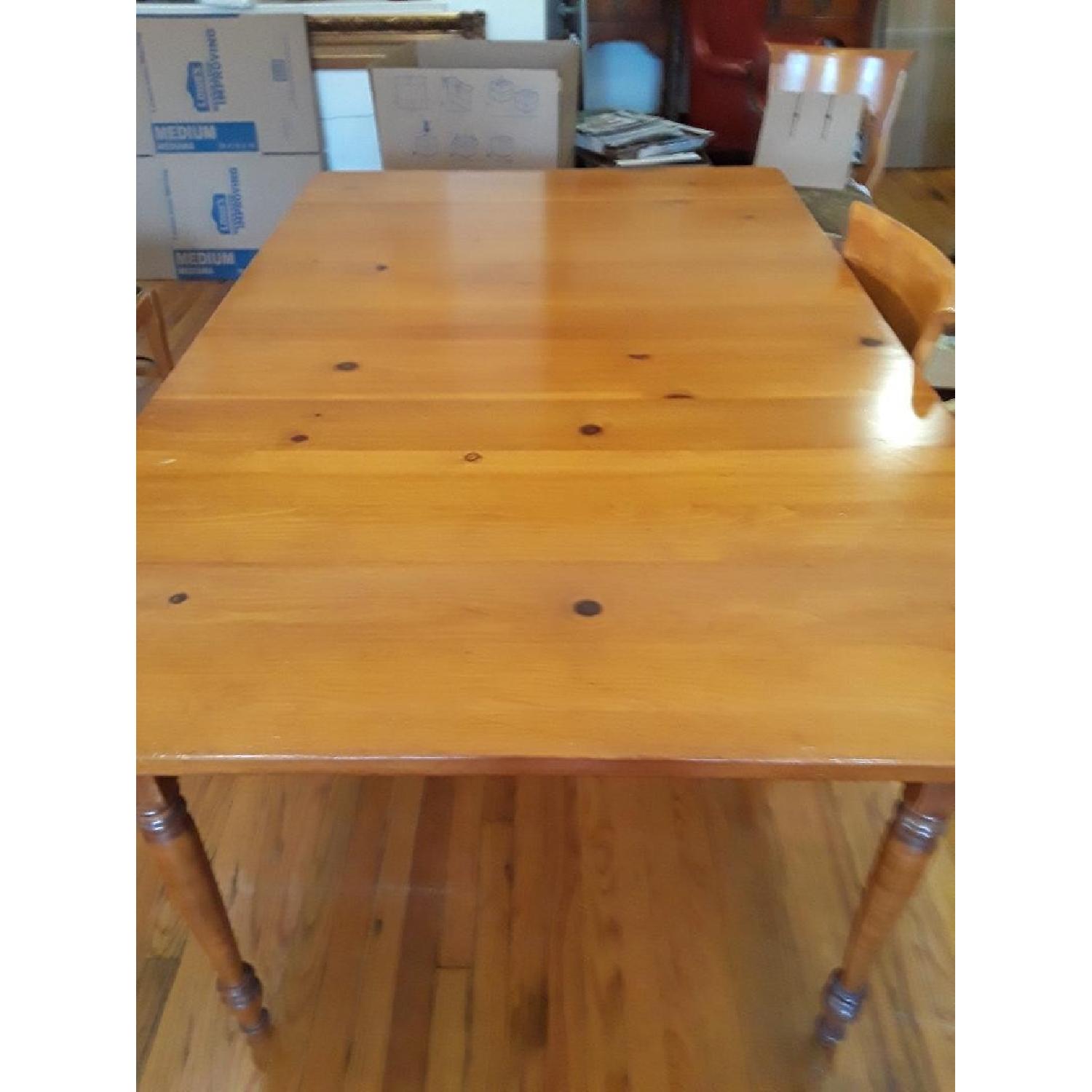 Solid Pine Custom Pennsylvania Dutch Dining Table - image-2