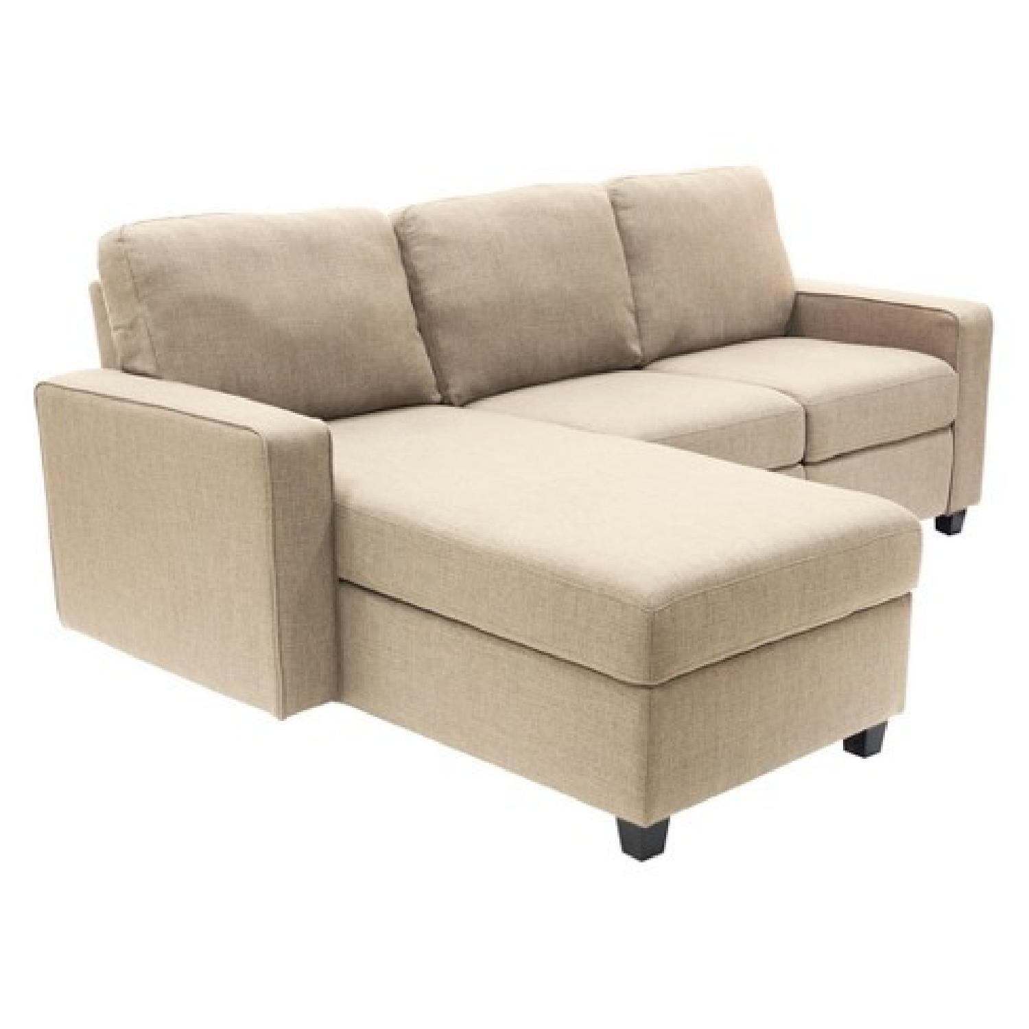 Serta Palisades Reclining Sectional w/ Left Storage Chaise - image-5