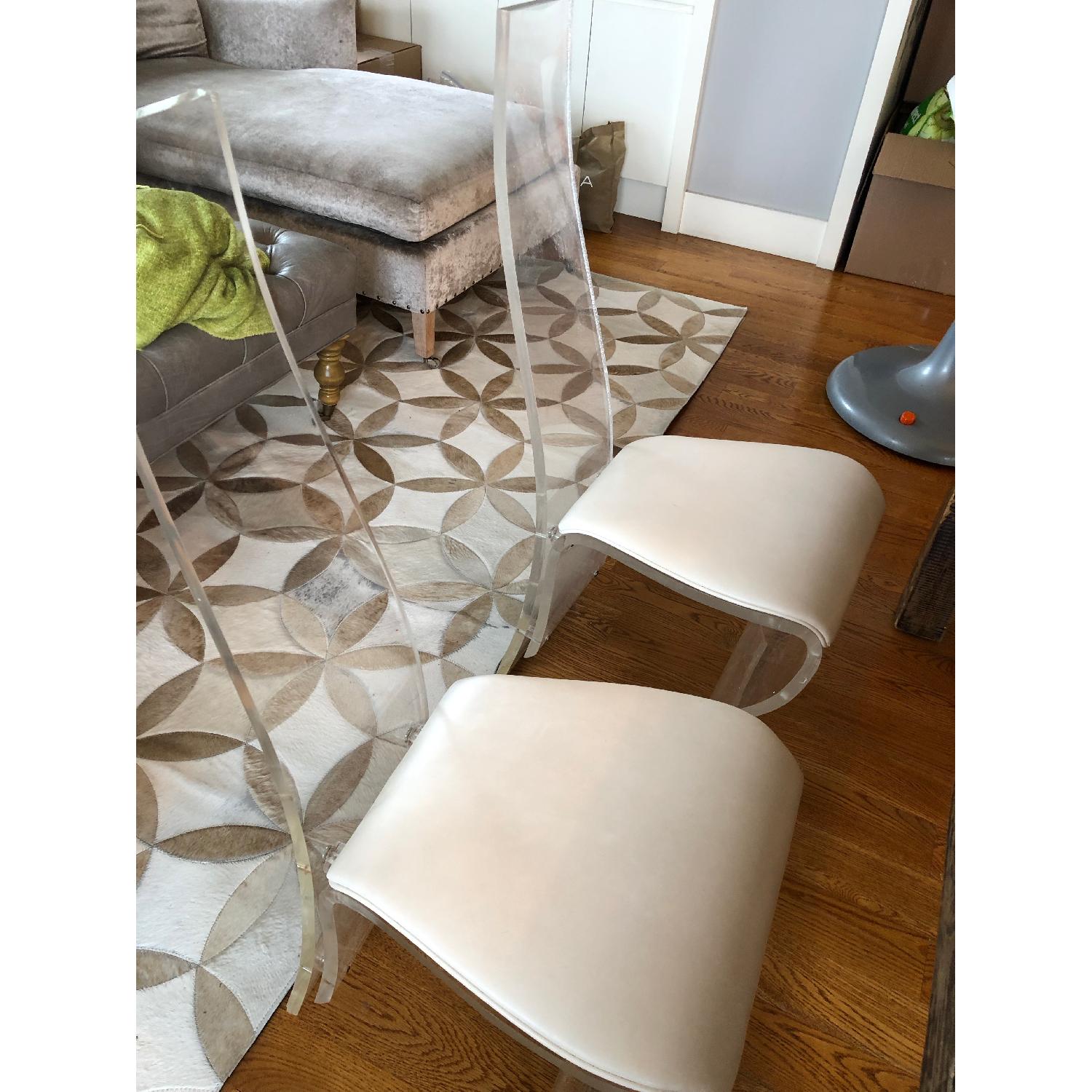 Vintage Lucite Dining Chairs - image-2
