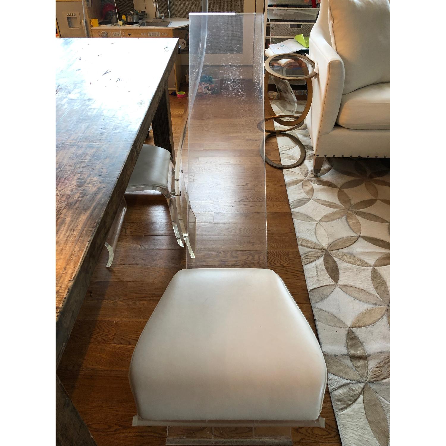 Vintage Lucite Dining Chairs - image-4