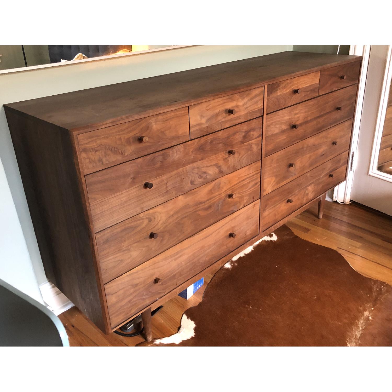 Room & Board Grove 10 Drawer Dresser in Walnut AptDeco