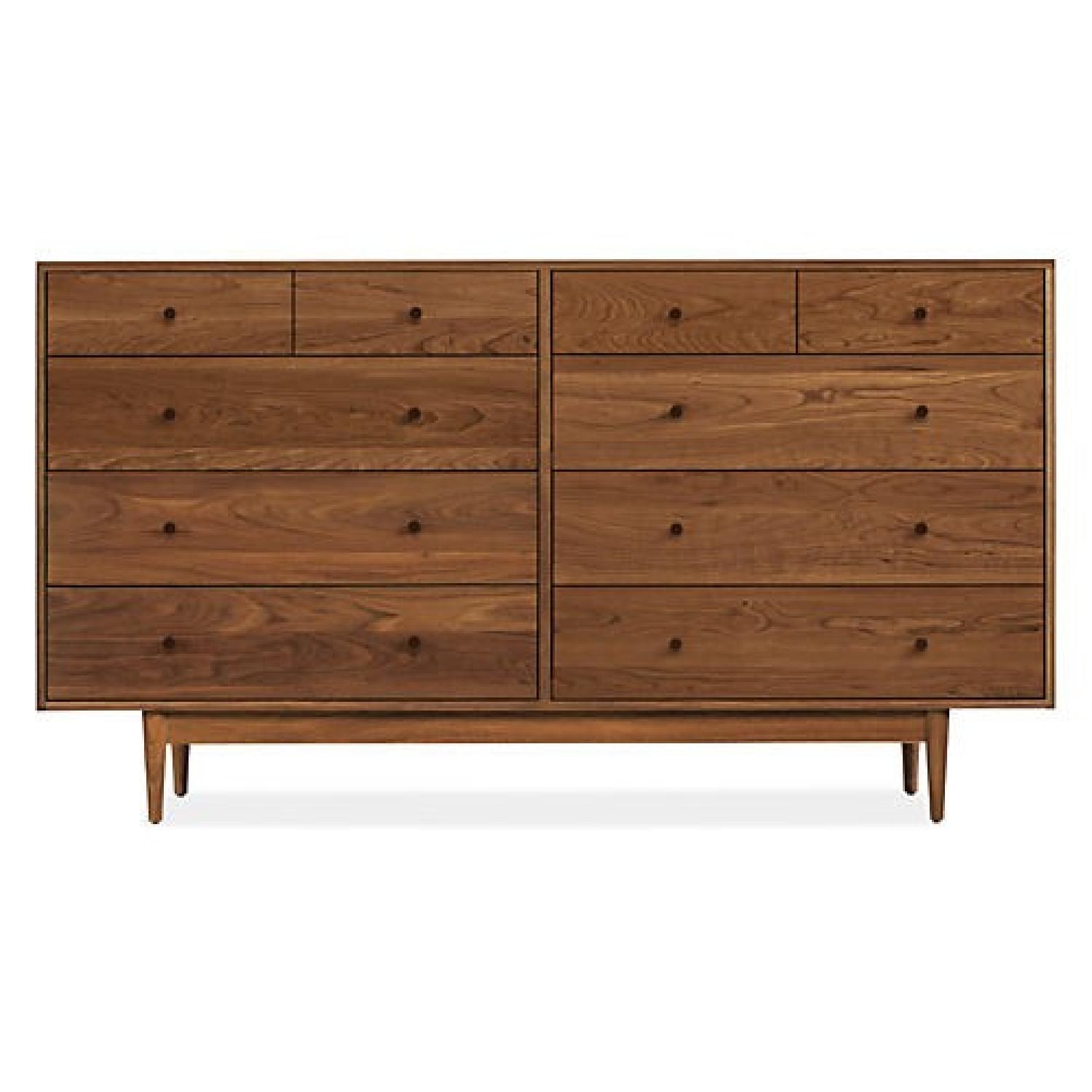 Room & Board Grove 10 Drawer Dresser in Walnut AptDeco
