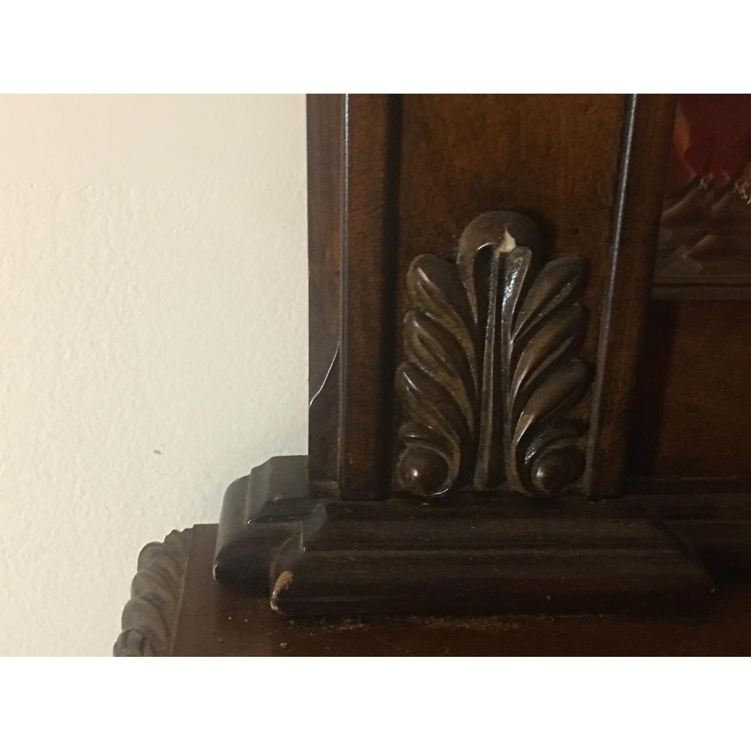 Collezione Europa Brazilian Cherry Dresser w/ Mirror - image-4