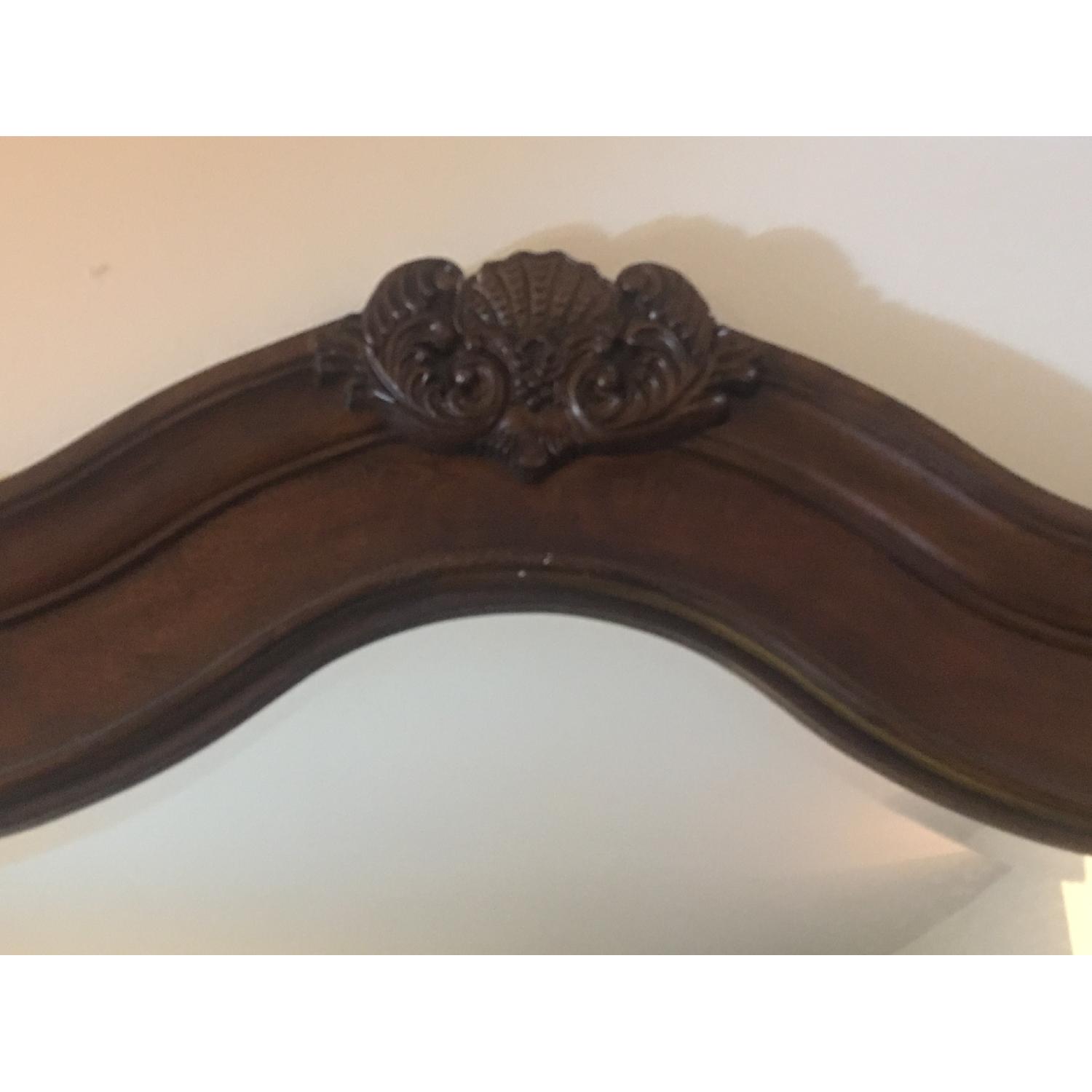 Collezione Europa Brazilian Cherry Dresser w/ Mirror - image-5