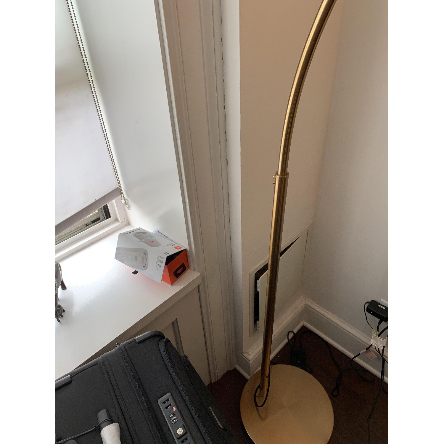 CB2 Big Dipper Arc Brass Floor Lamp - image-4