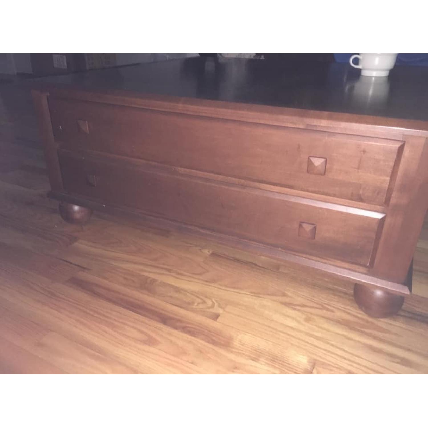 Ethan Allen Square Coffee Table - image-2