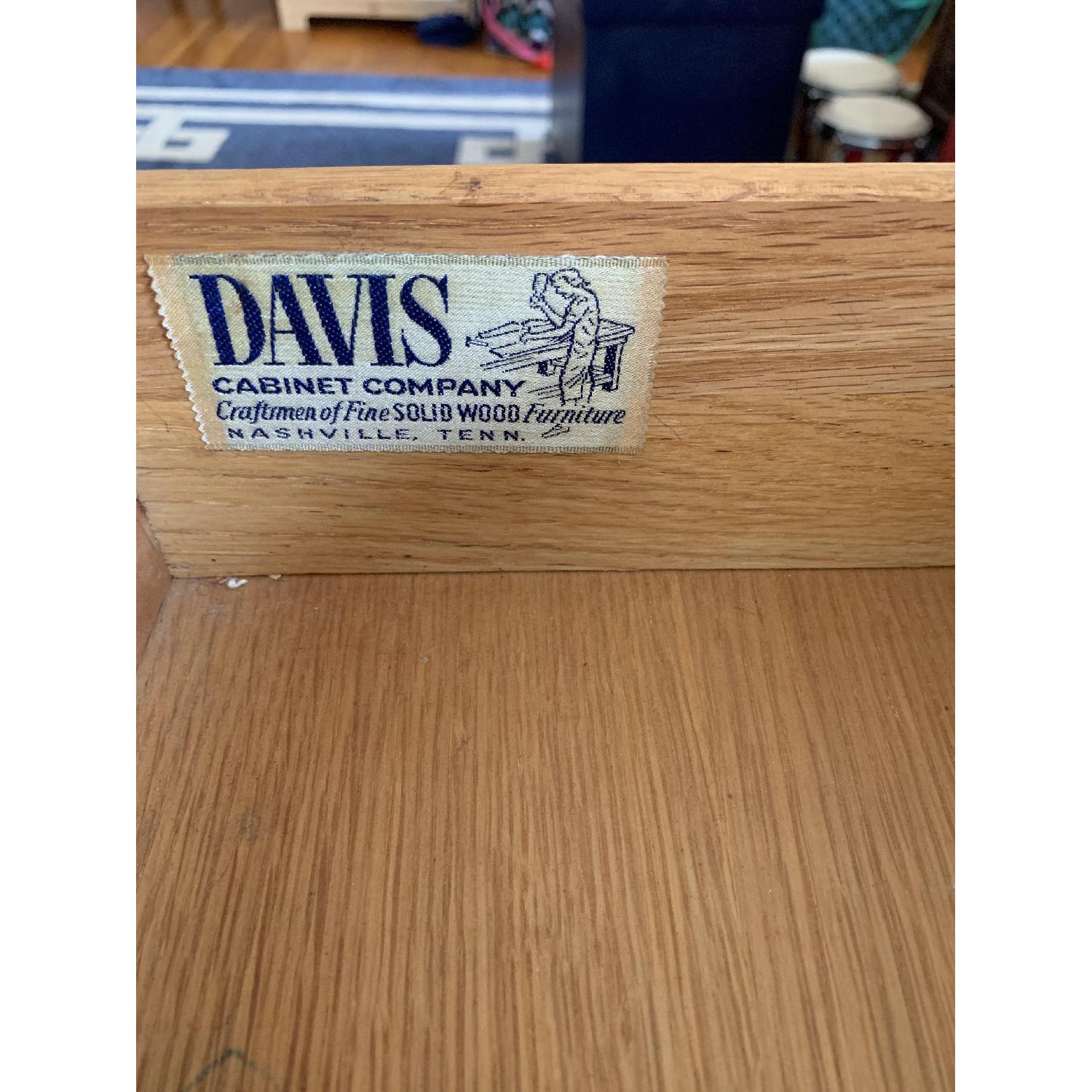 Davis Cabinet Company Vintage Cherry Bedside Table - image-5